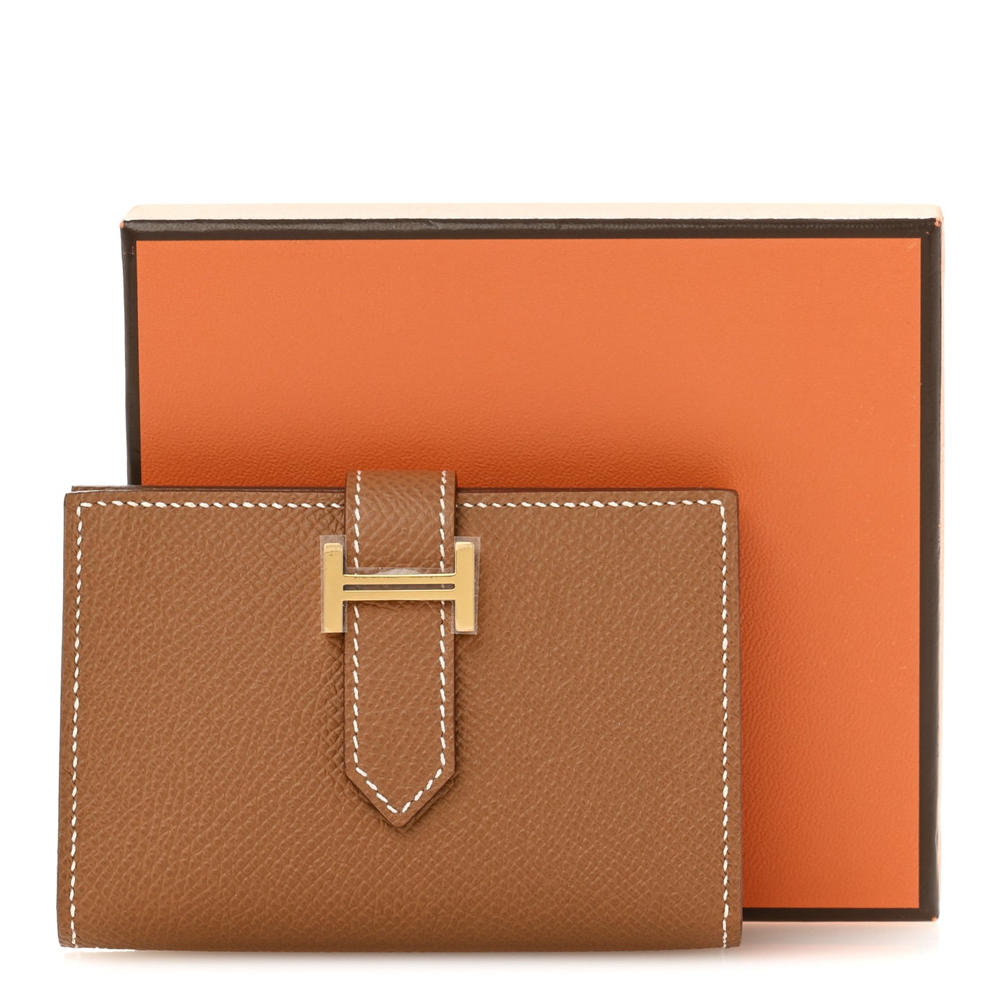 Epsom Bearn Card Holder Wallet Gold
