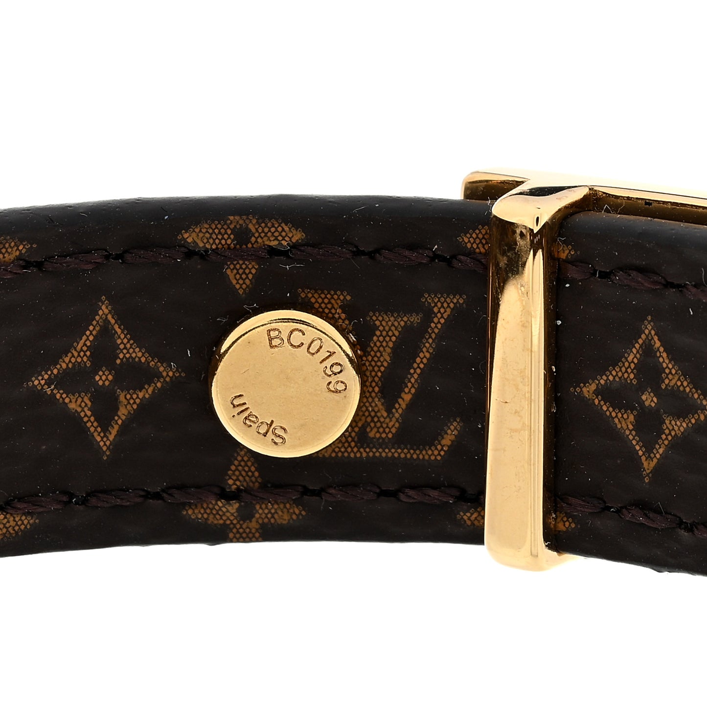 Monogram Dauphine Bracelet Black