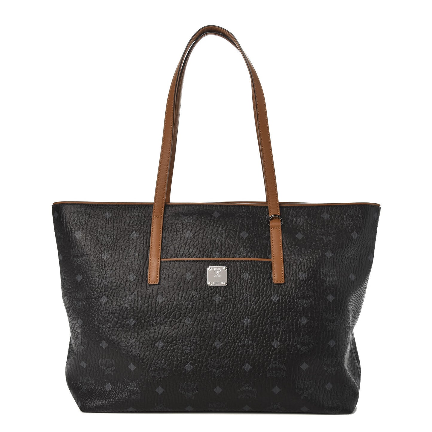 Visetos Medium Anya Shopper Tote Black