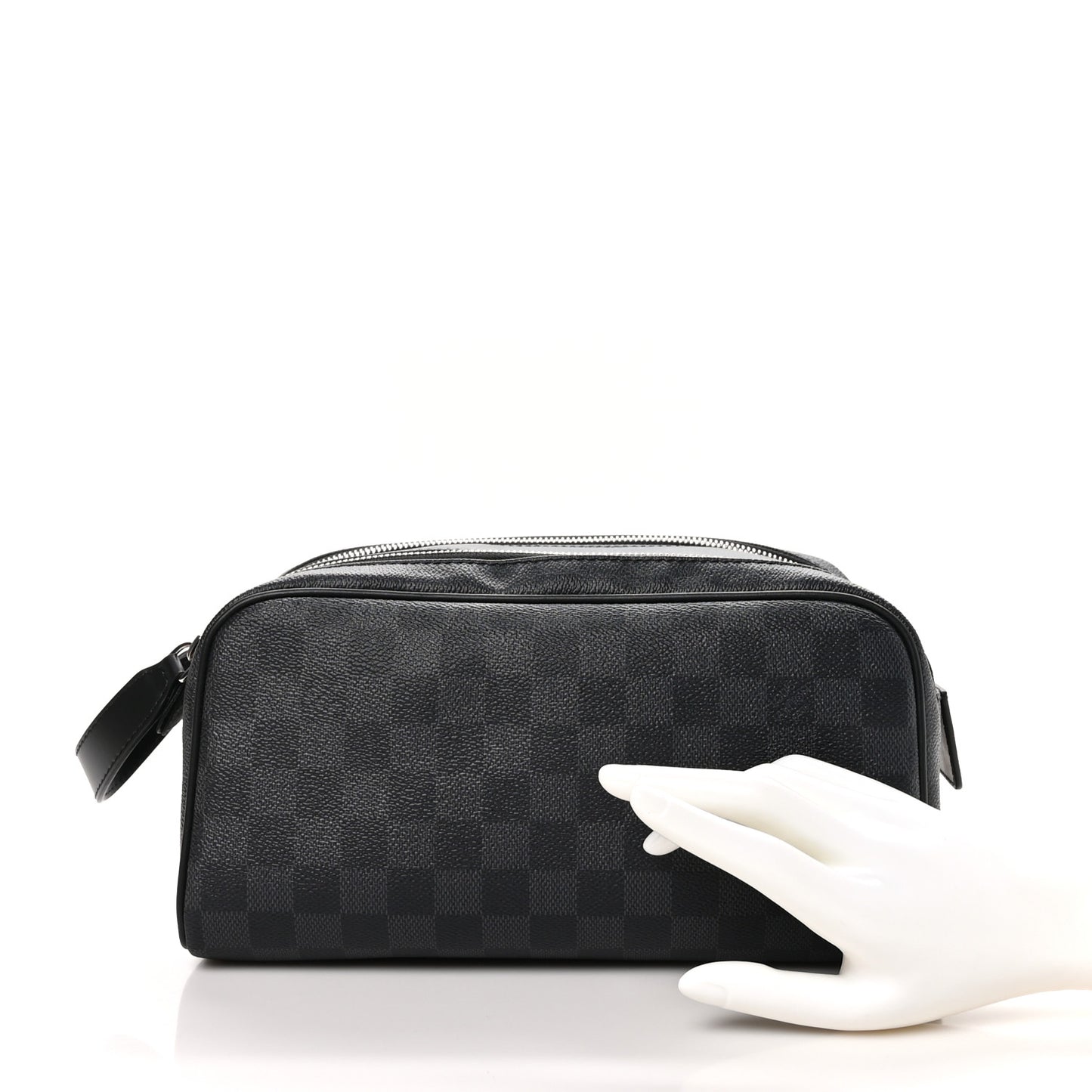 Damier Graphite Dopp Kit Toilet Pouch