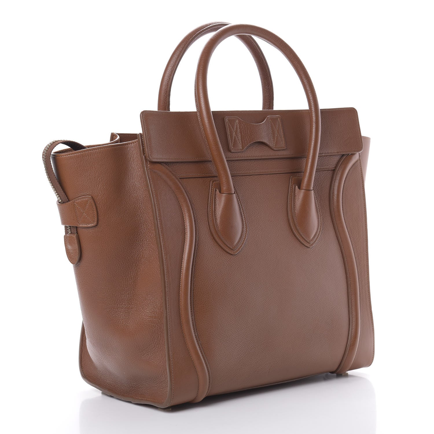 Celine Baby Calfskin Mini Luggage Caramel 3 of 12