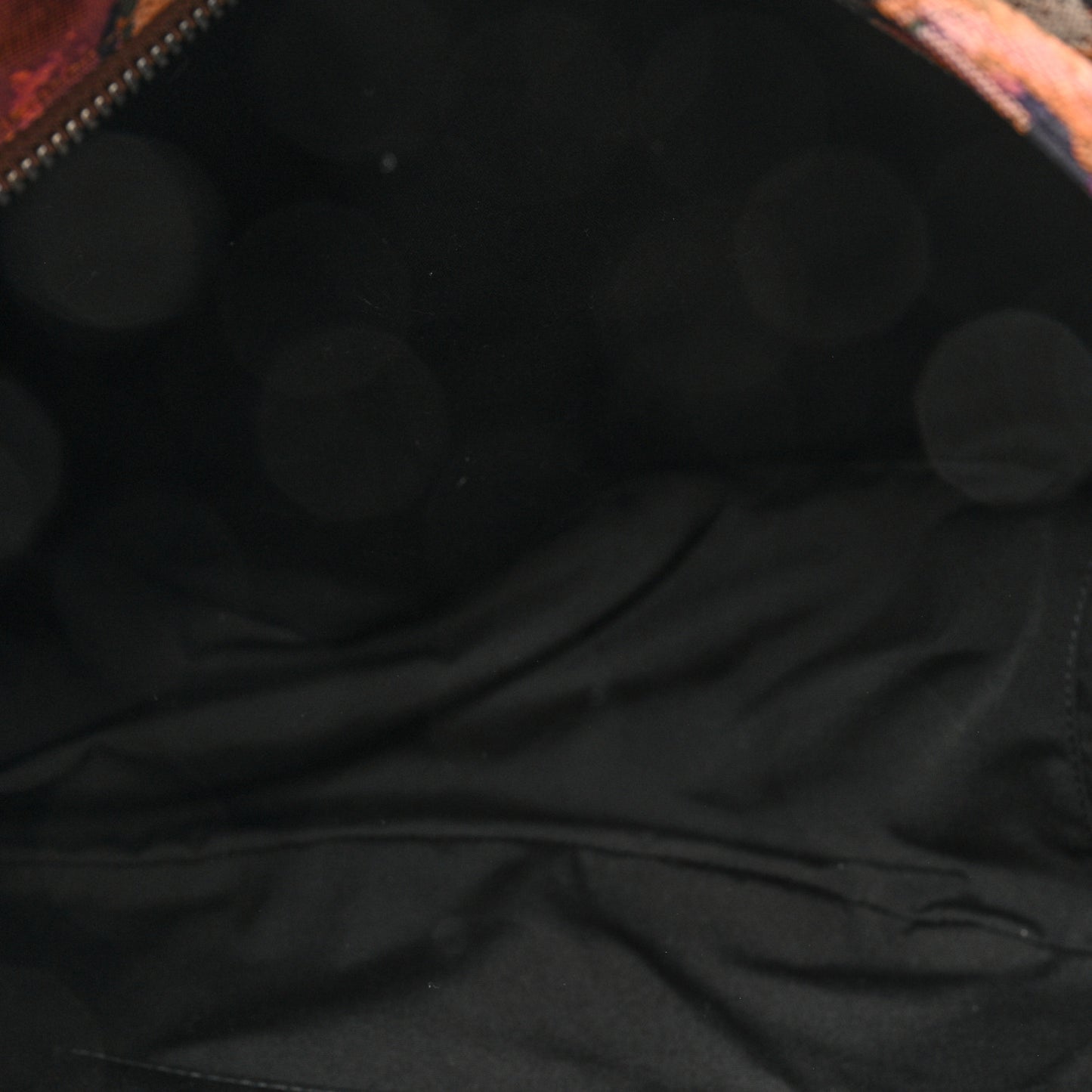 X Peter Doig Denim Soft Camouflage Saddle Bag