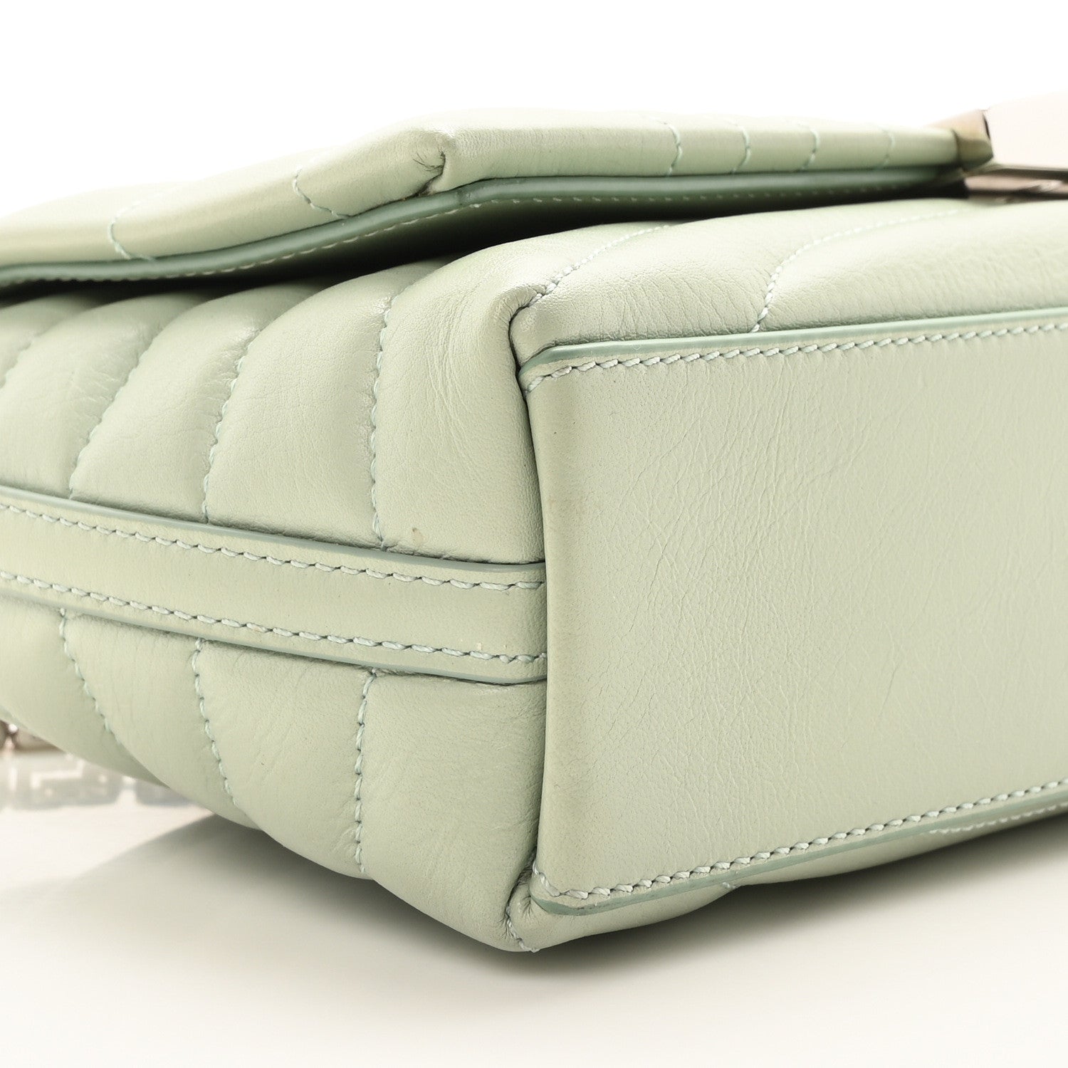 Givenchy Calfskin Quilted Small 4G Shoulder Bag Light Green 8 of 9