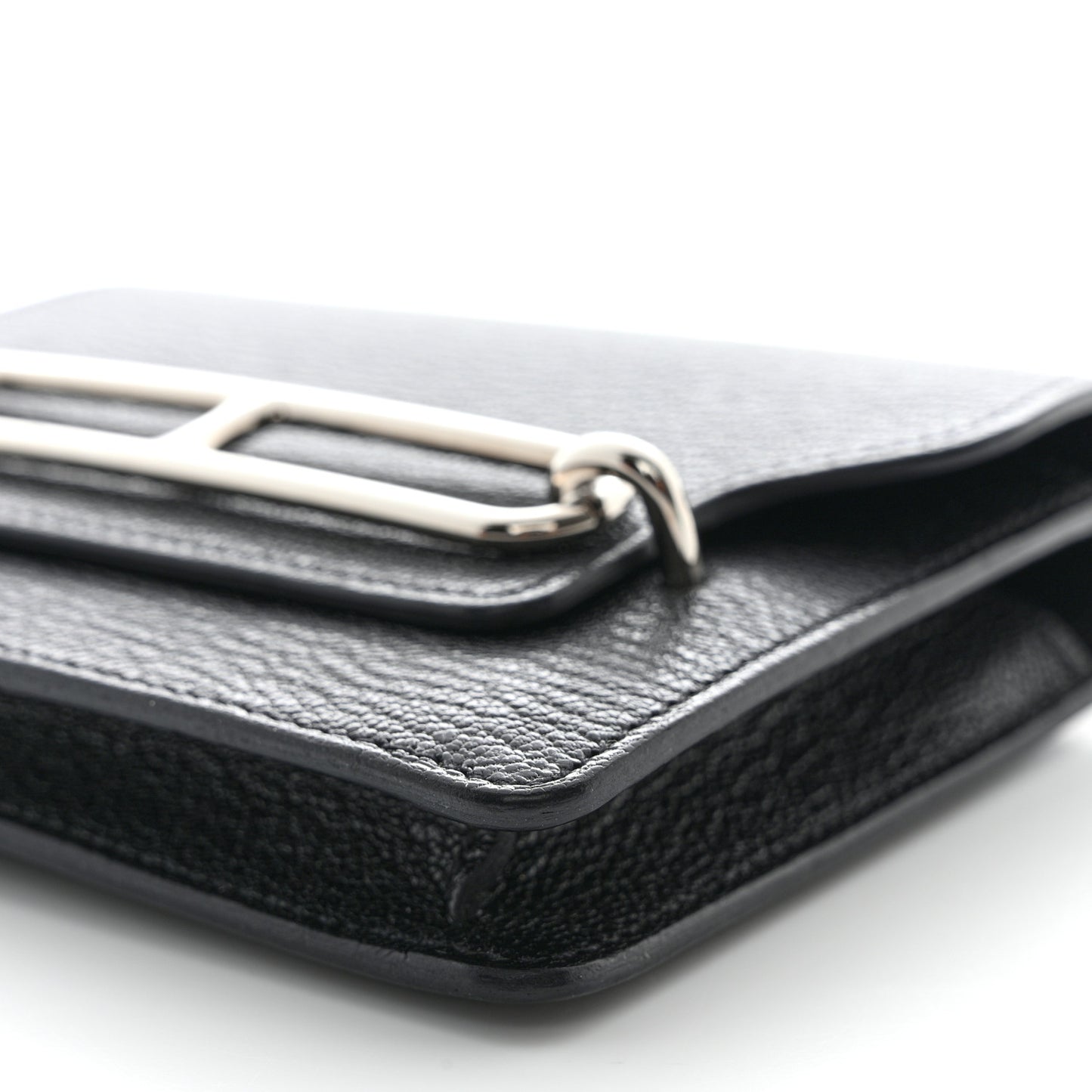 Chevre Mysore Roulis Slim Wallet Black