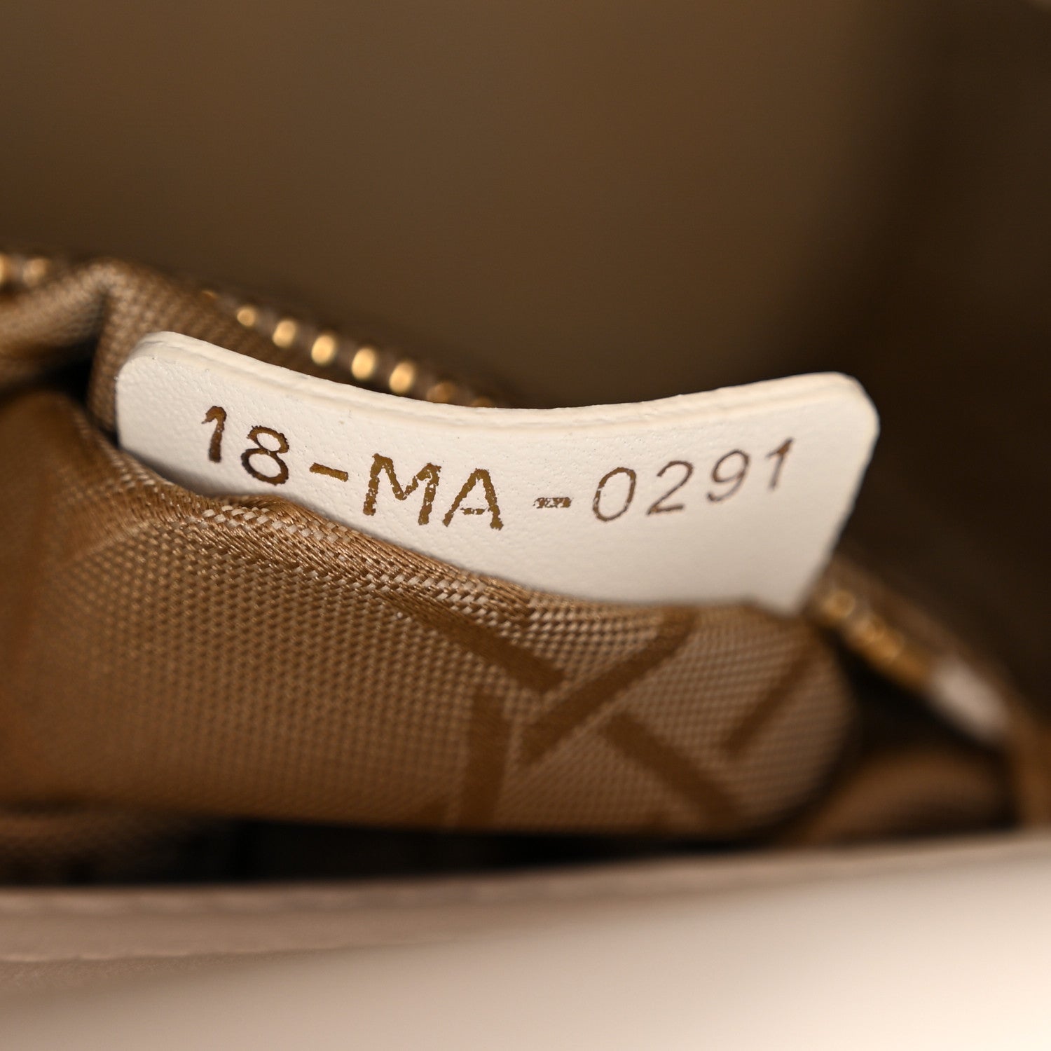 Christian Dior Lambskin Cannage Small My ABCDior Lady Dior White 7 of 11