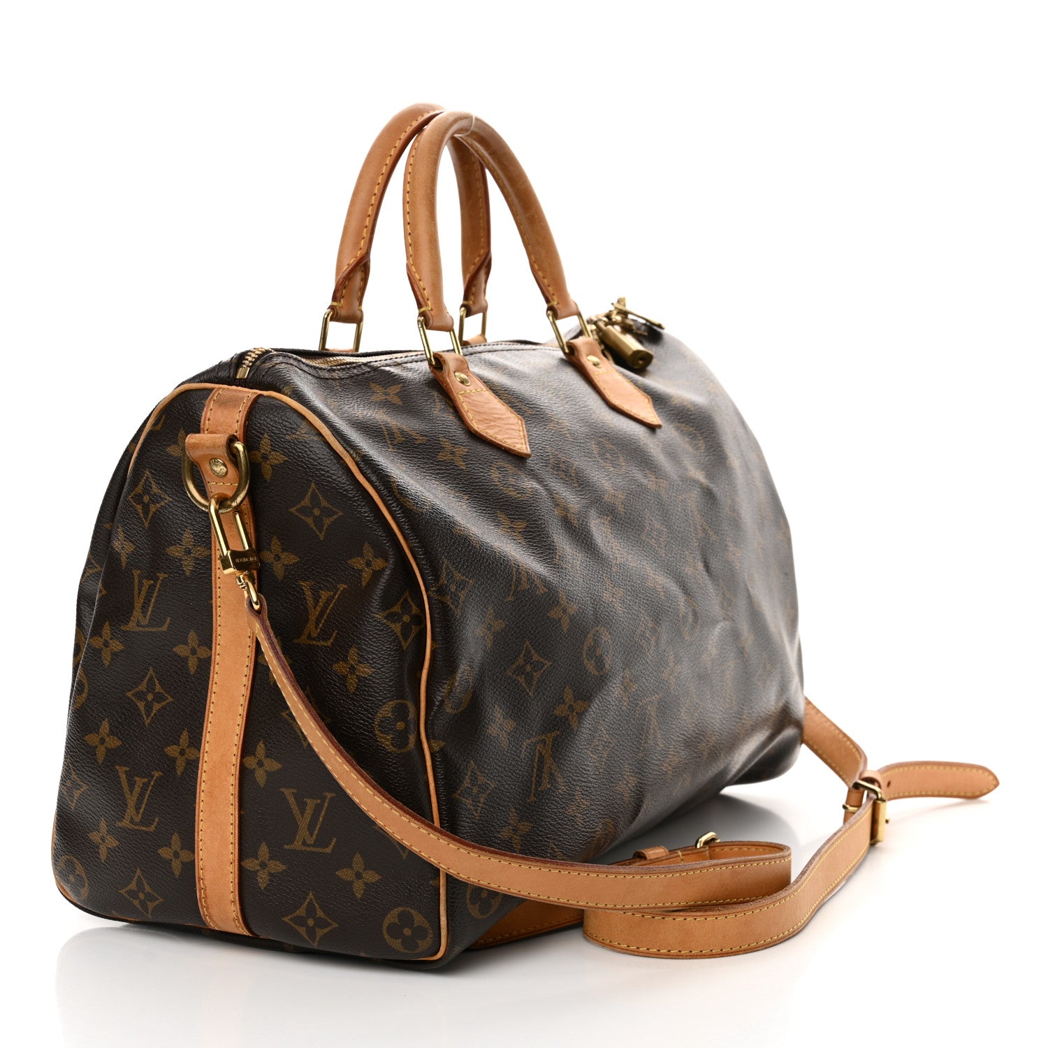 Louis Vuitton Monogram Speedy Bandouliere 35 3 of 19