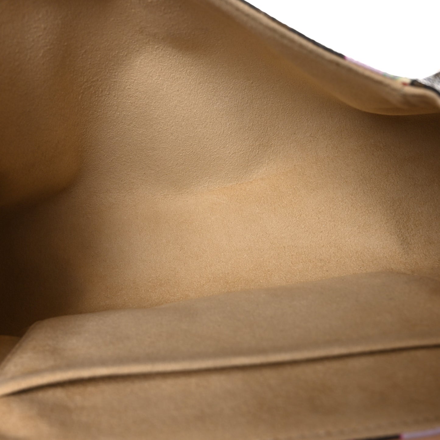 LOUIS VUITTON Monogram Cherry Blossom Sac Retro Bag Brown