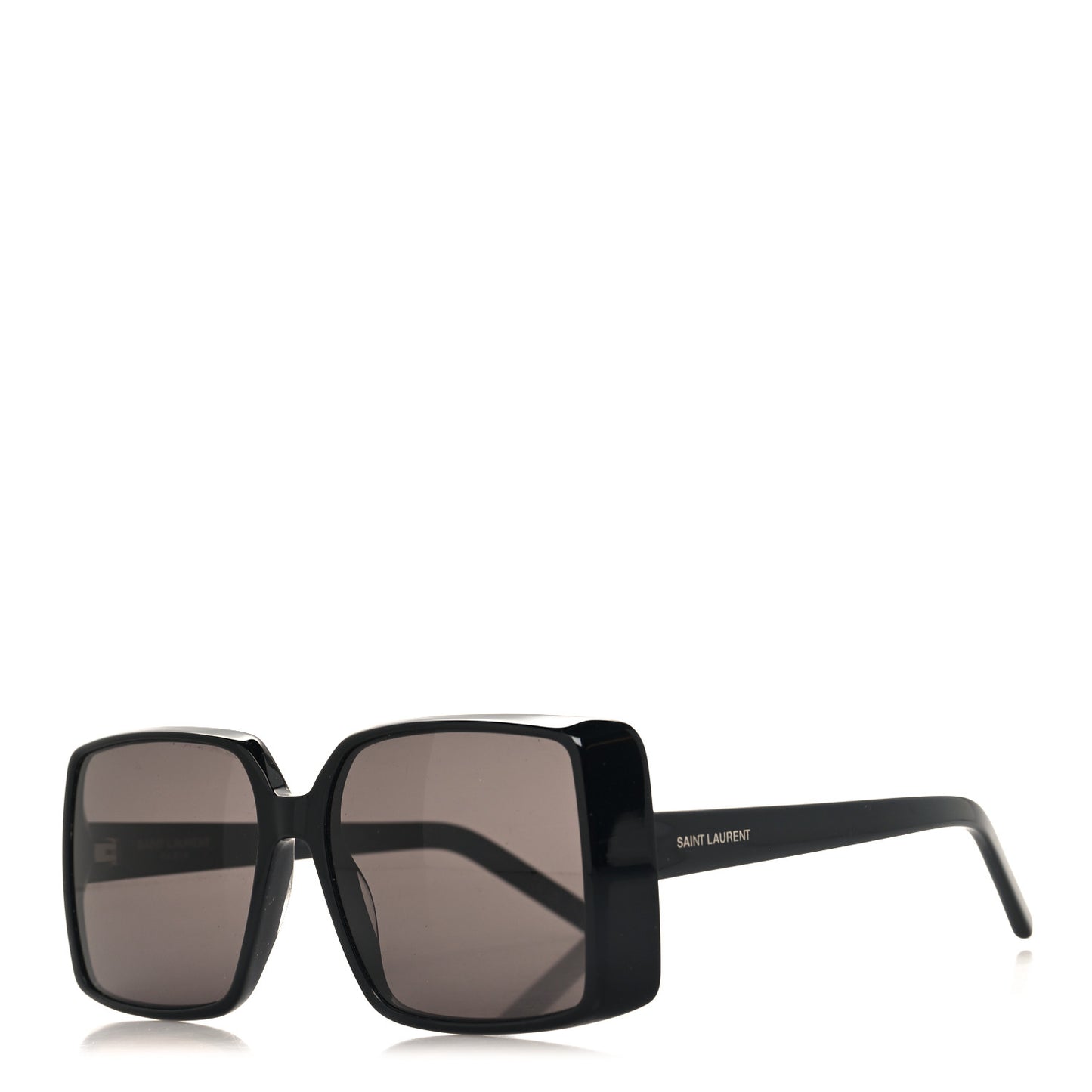Acetate Square Sunglasses SL451 Black