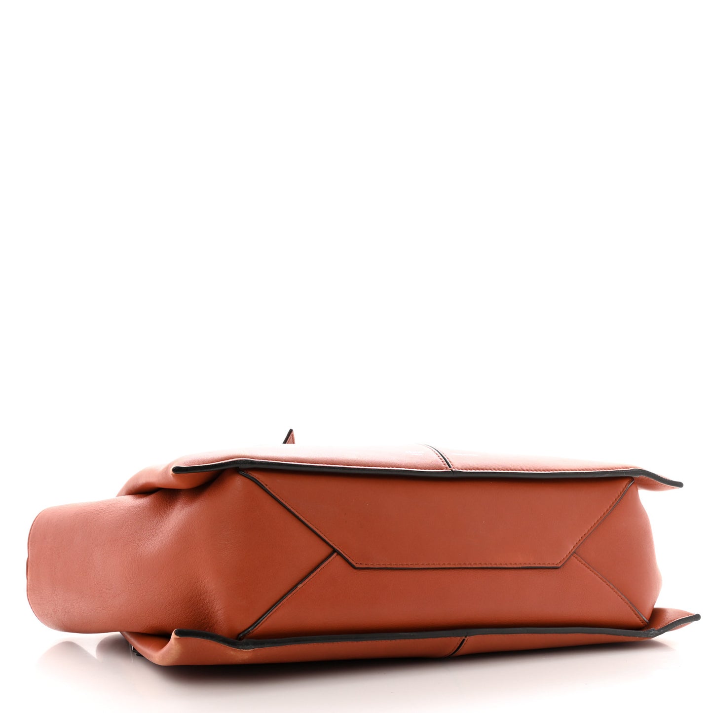 Calfskin Medium Tri-Fold Bag Brick