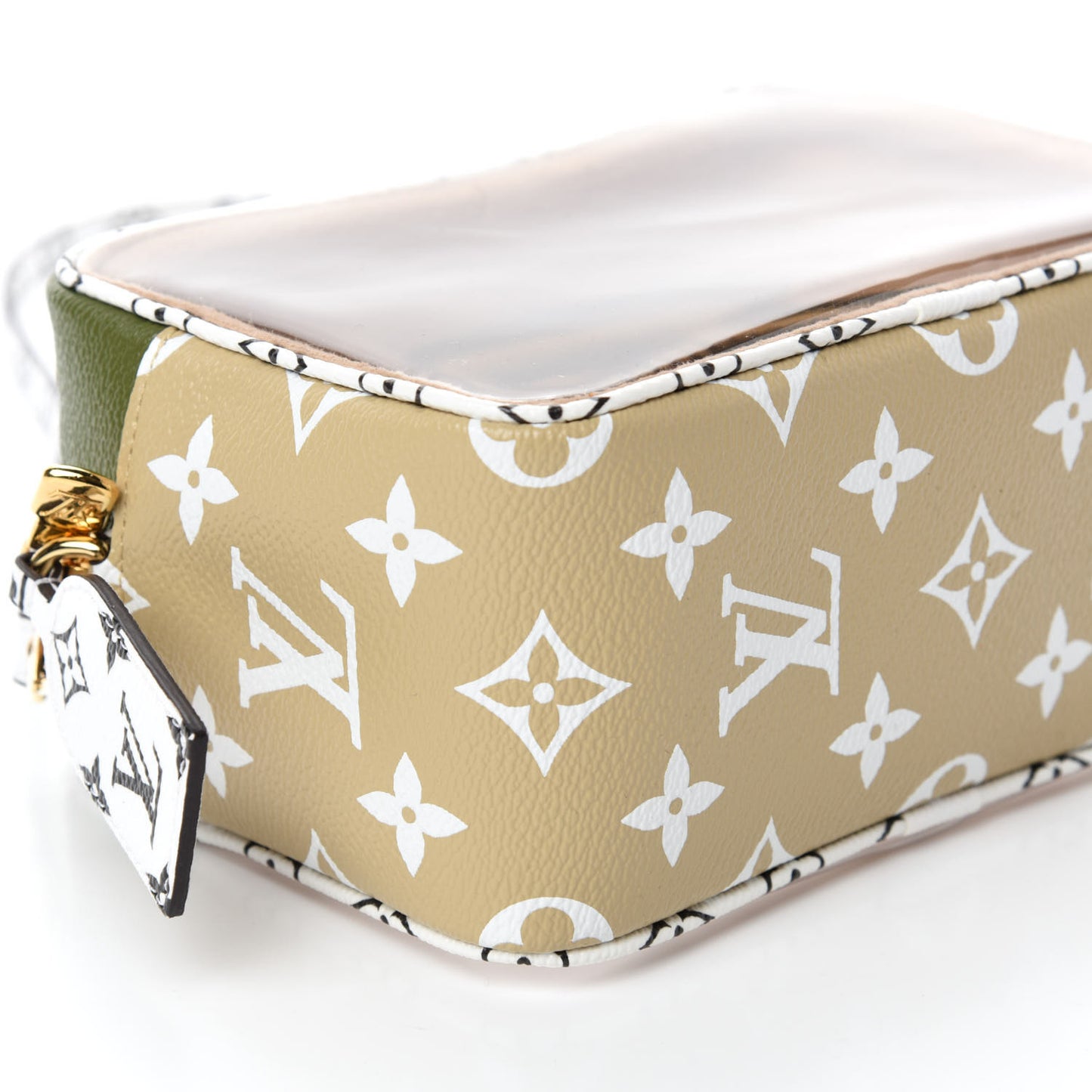 Monogram Giant Beach Pouch Kaki