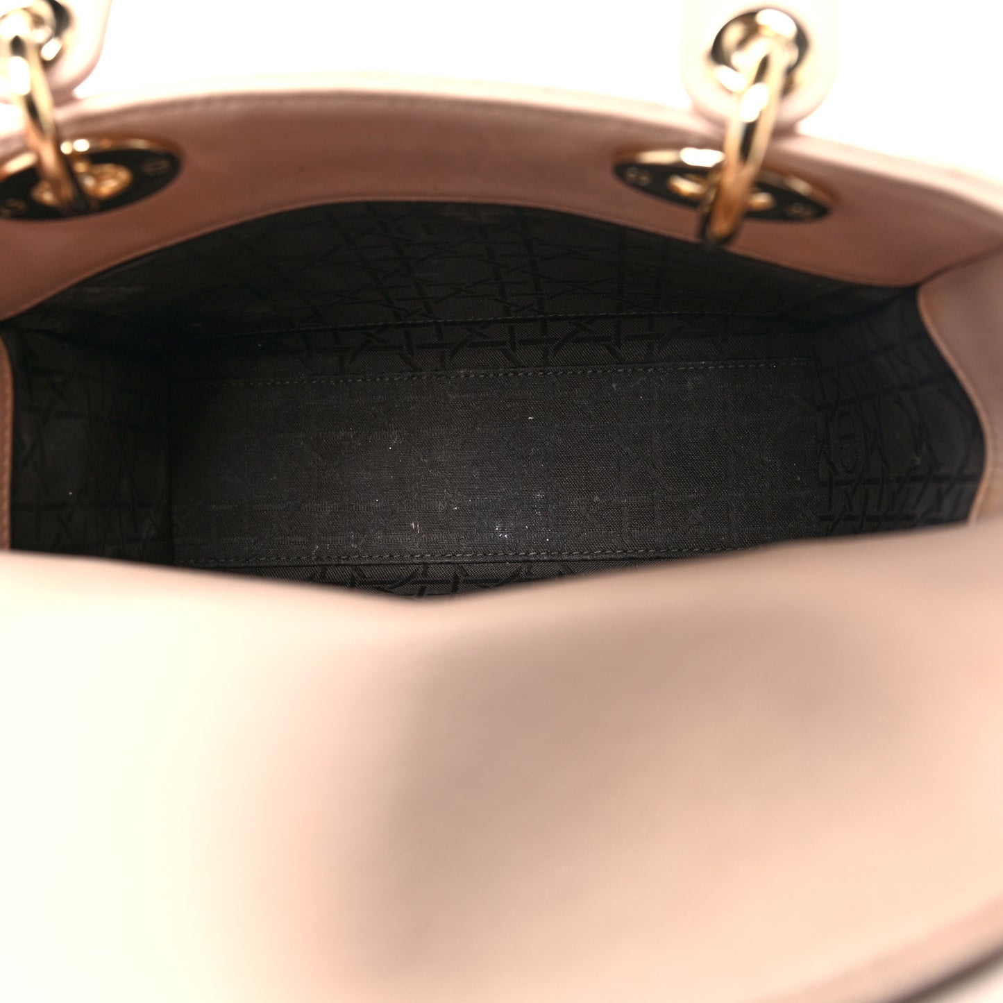 Lambskin Cannage Small My ABCDior Lady Dior Light Pink
