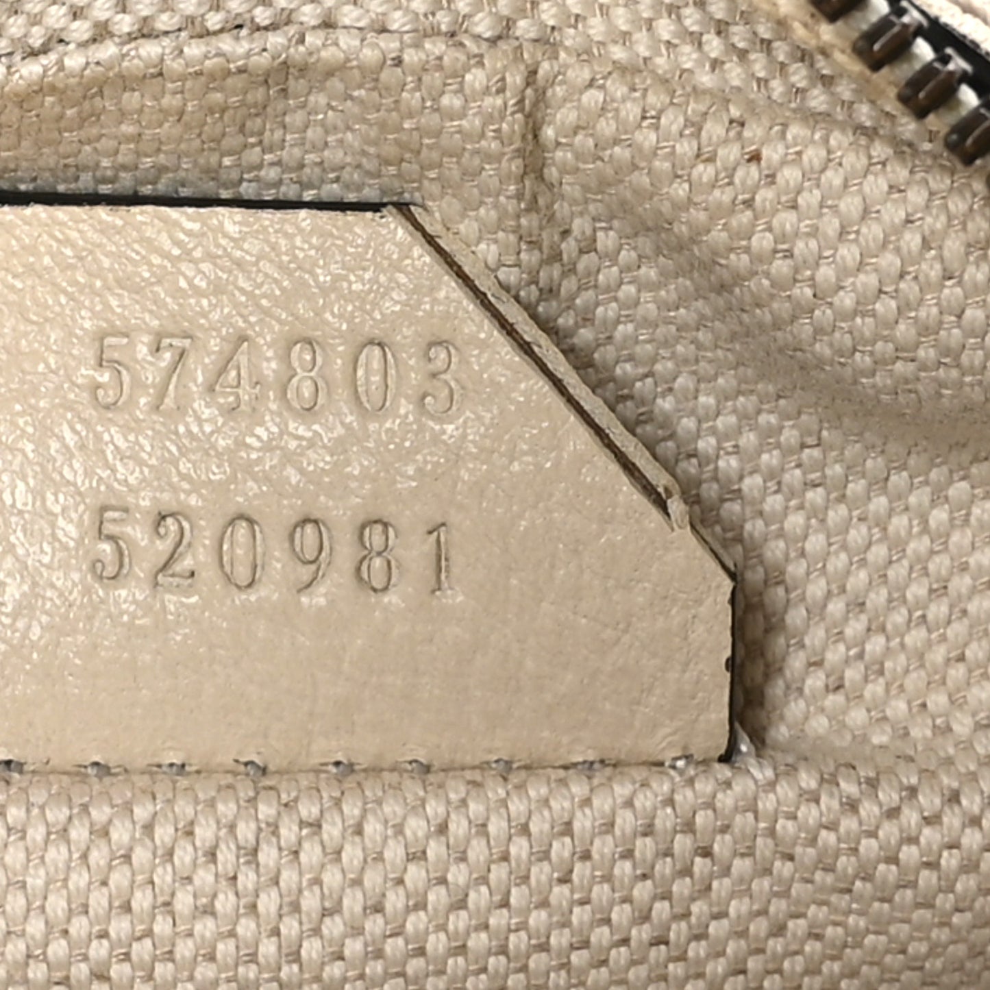 Grained Calfskin Mini Logo Messenger Bag White