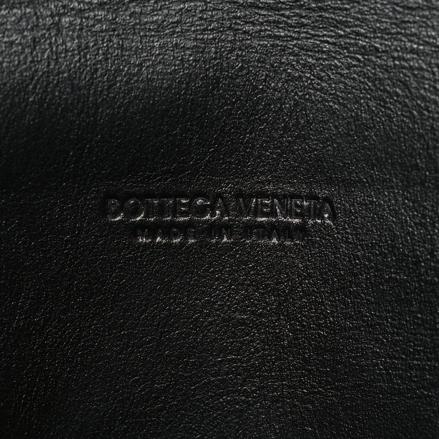 Nappa Intrecciato Trio Pouch On Strap Black