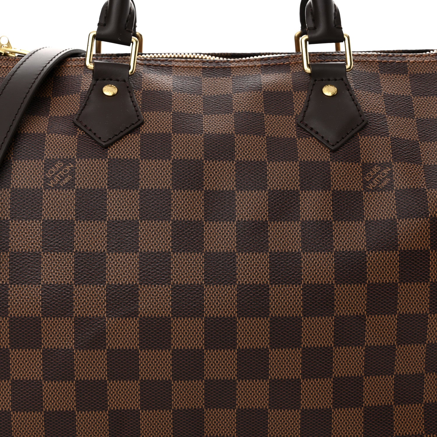 Louis Vuitton Damier Ebene Speedy Bandouliere 30 8 of 10