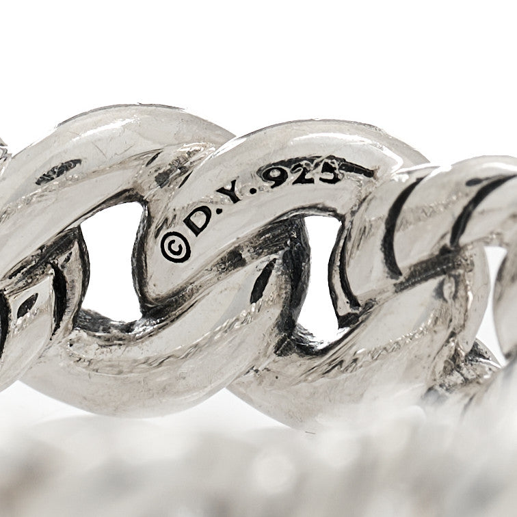 Sterling Silver Narrow Belmont Curb Link Ring 53 6.25