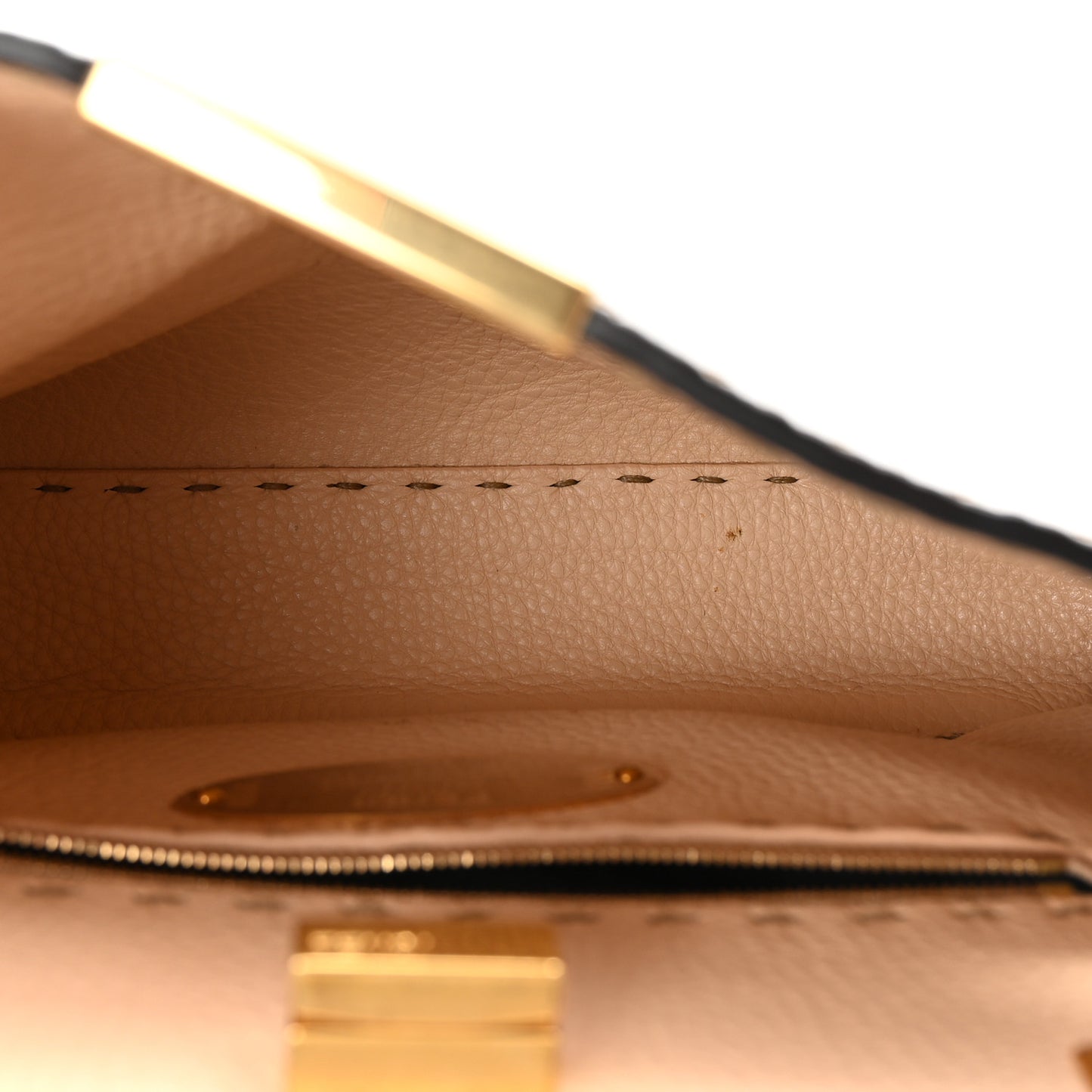 Cuoio Romano Selleria Medium Peekaboo Iconic Essentially Satchel White Papiro Pool