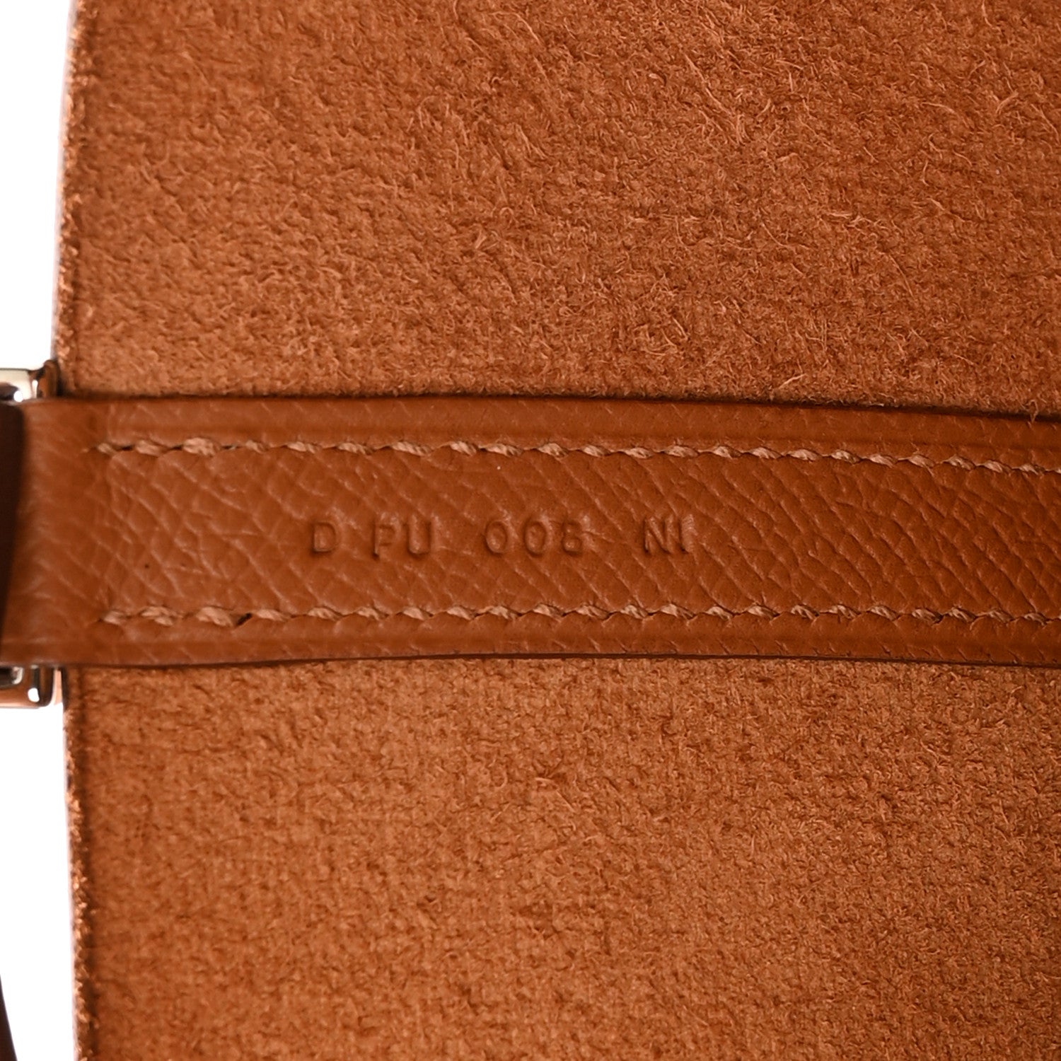 Hermes Epsom Tressage De Cuir Picotin Lock 22 MM Gold Bleu Du Nord Rouge H 7 of 10