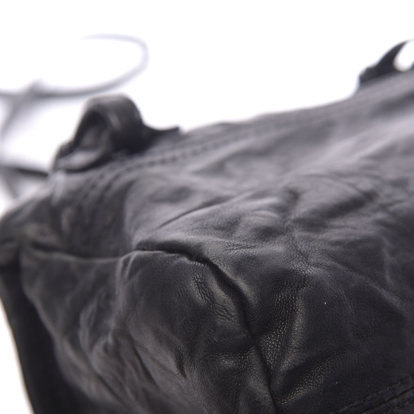 Tumbled Sheepskin Mini Pandora Black