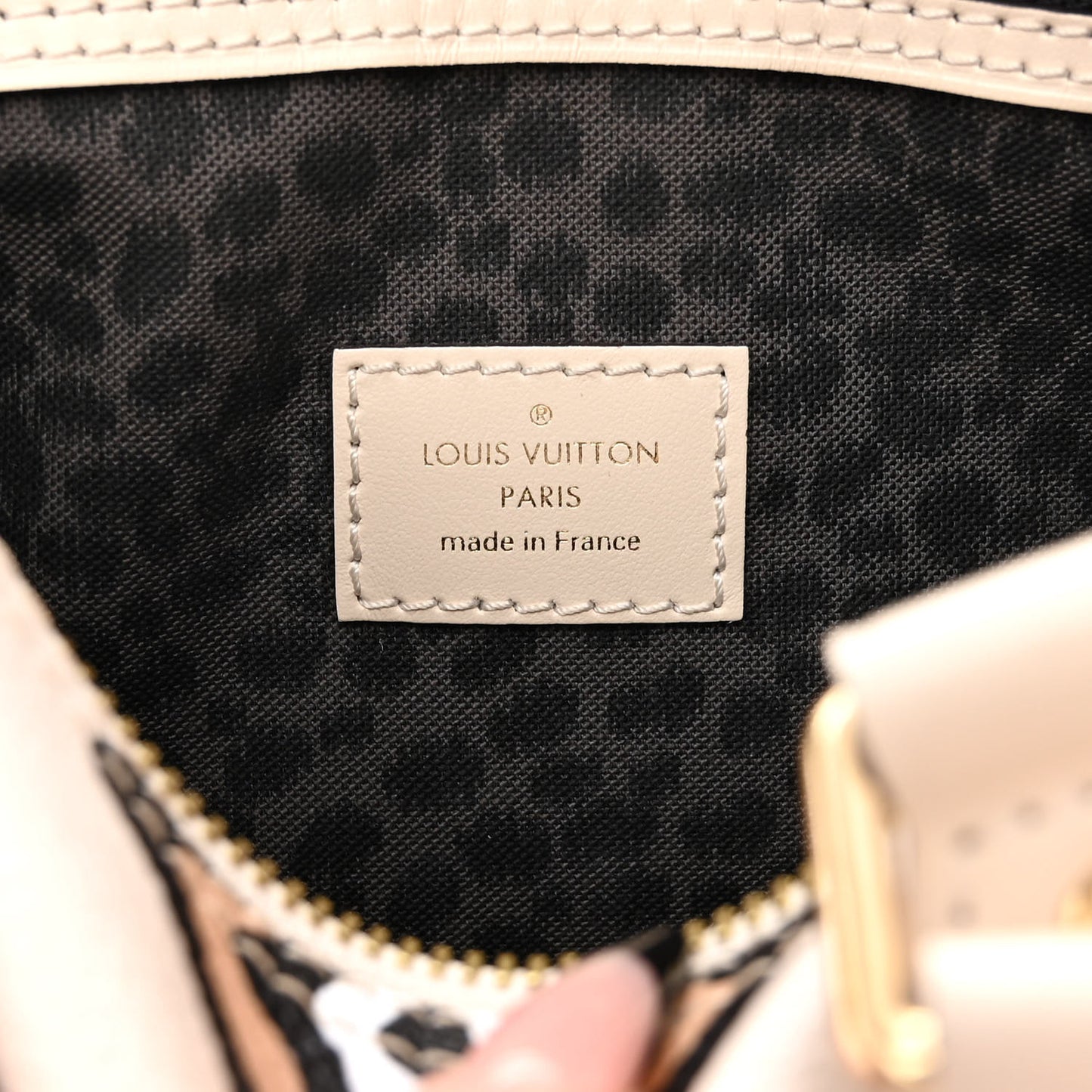 Monogram Giant Wild At Heart Speedy Bandouliere 25 Creme
