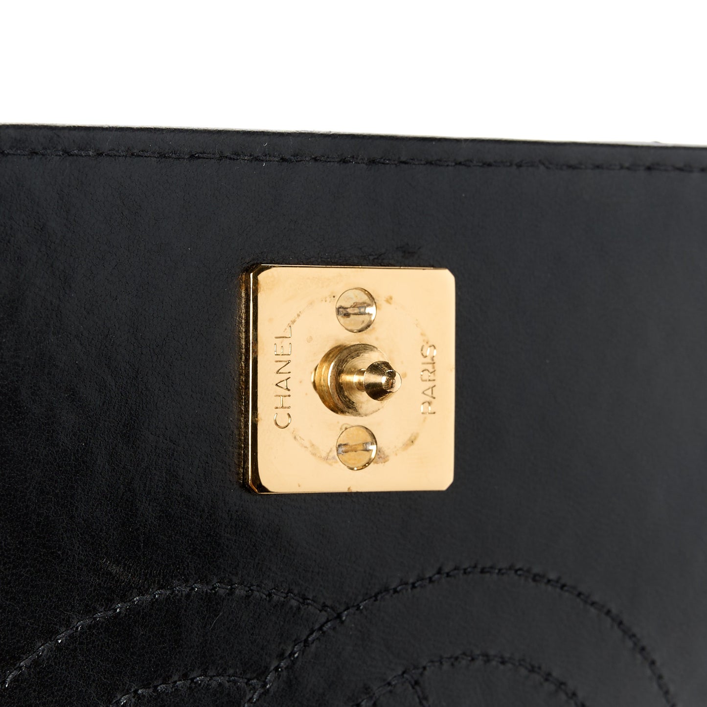 Lambskin Quilted Small Single Flap Black