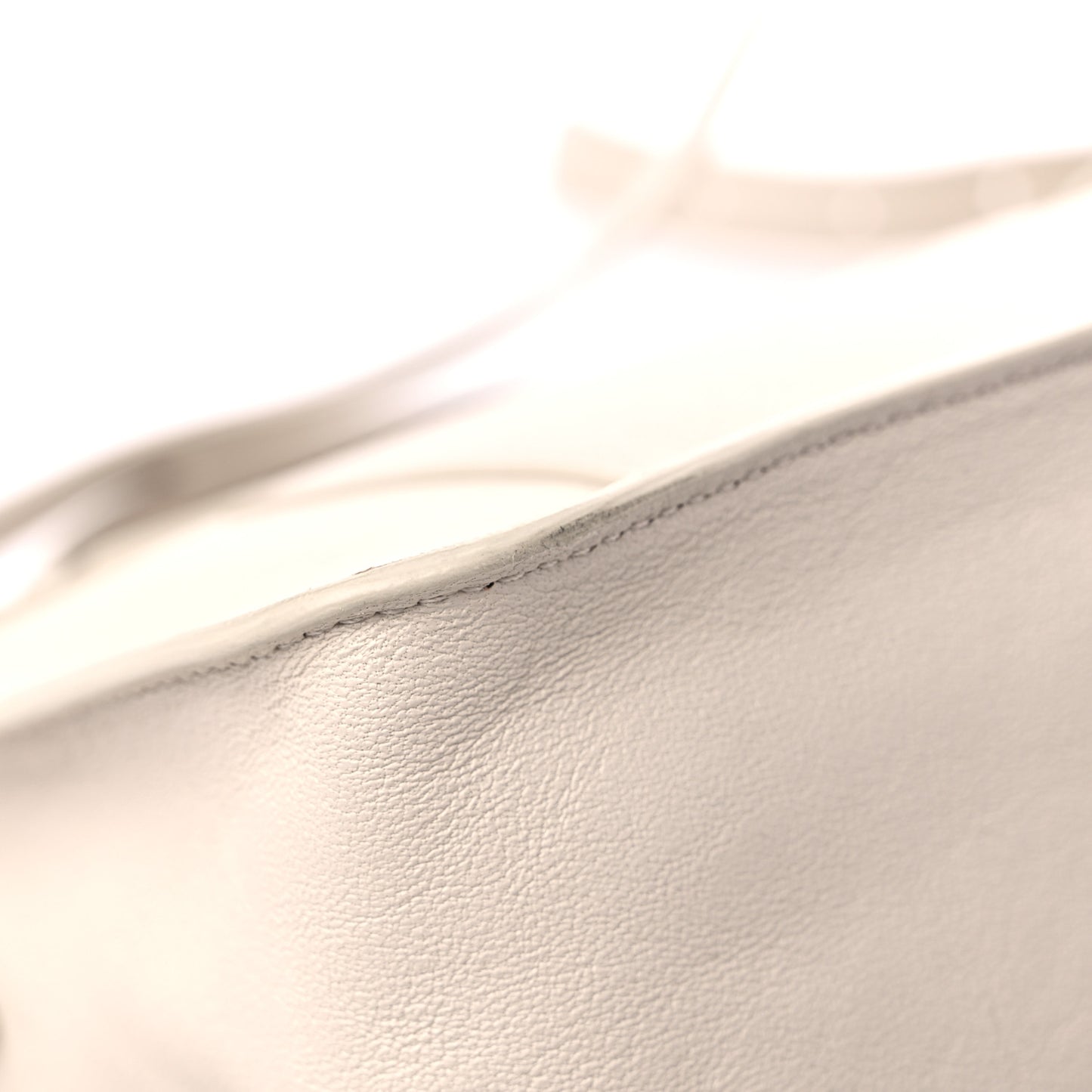 Lambskin Tiny PS1 Satchel White