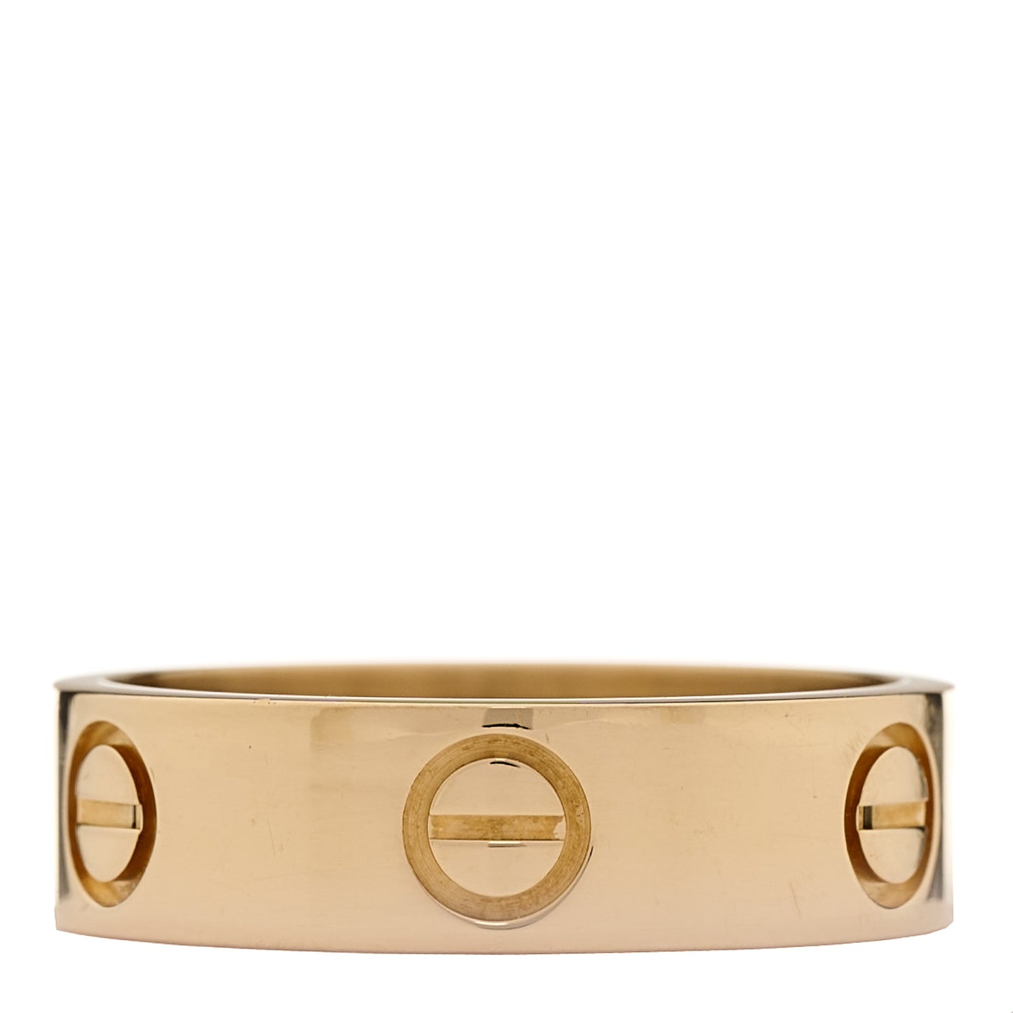 18K Yellow Gold 5.5mm LOVE Ring 54 7