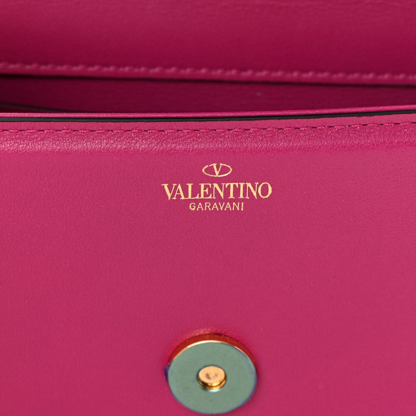 Calfskin Vlogo Small Loco Shoulder Bag Rose Violet