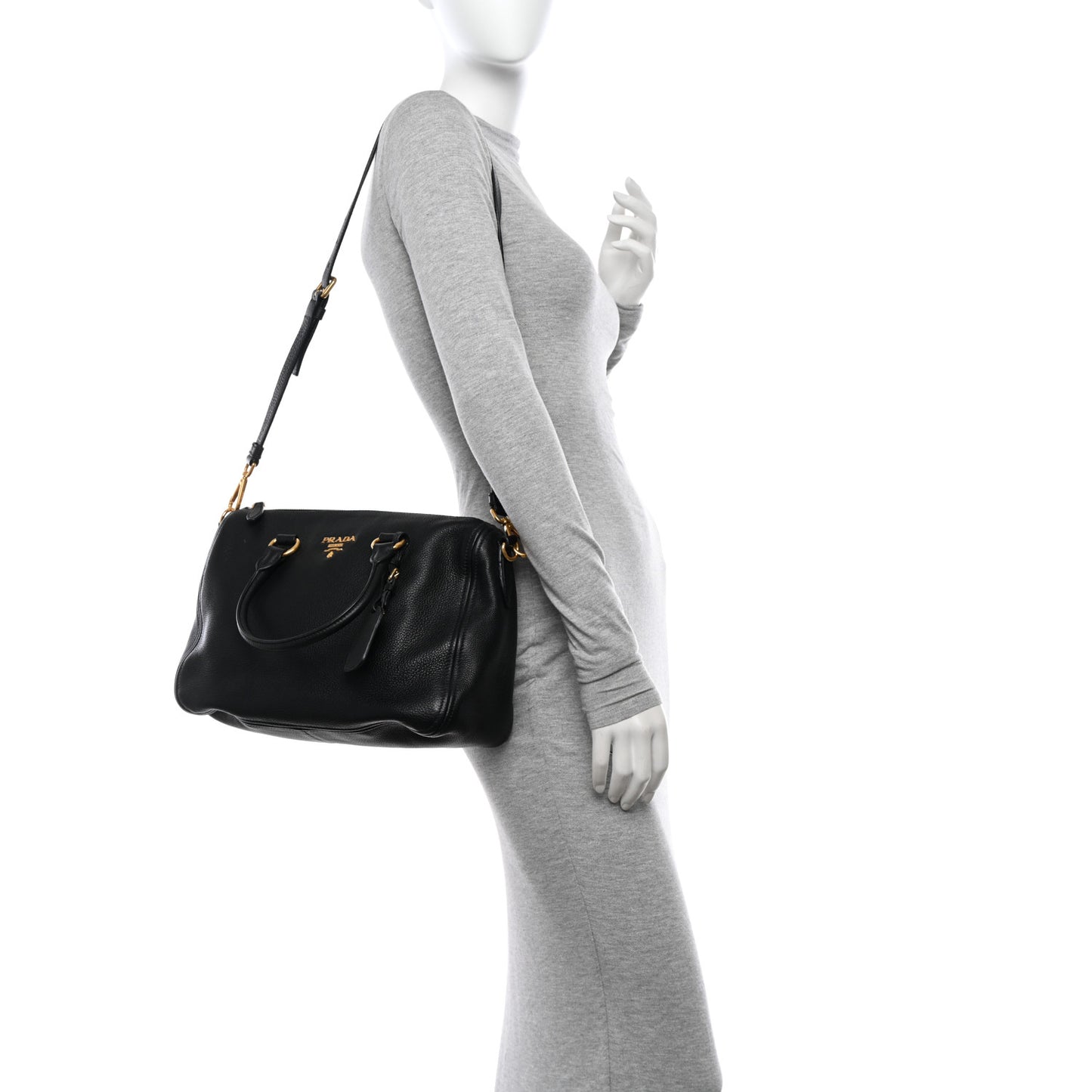 Vitello Phenix Bauletto Black