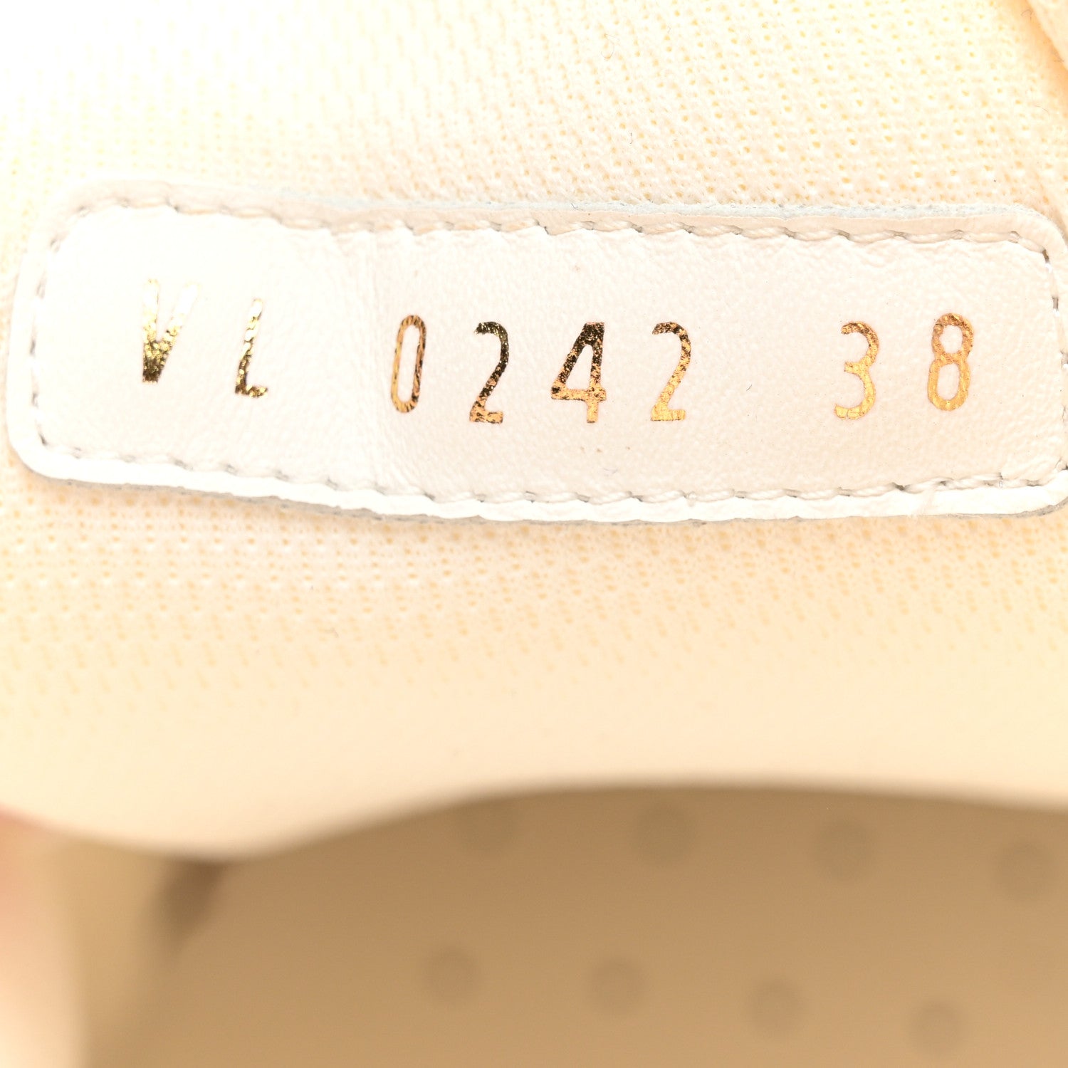 Louis Vuitton Canvas LV Squad Sneakers 38 White Pink 8 of 10