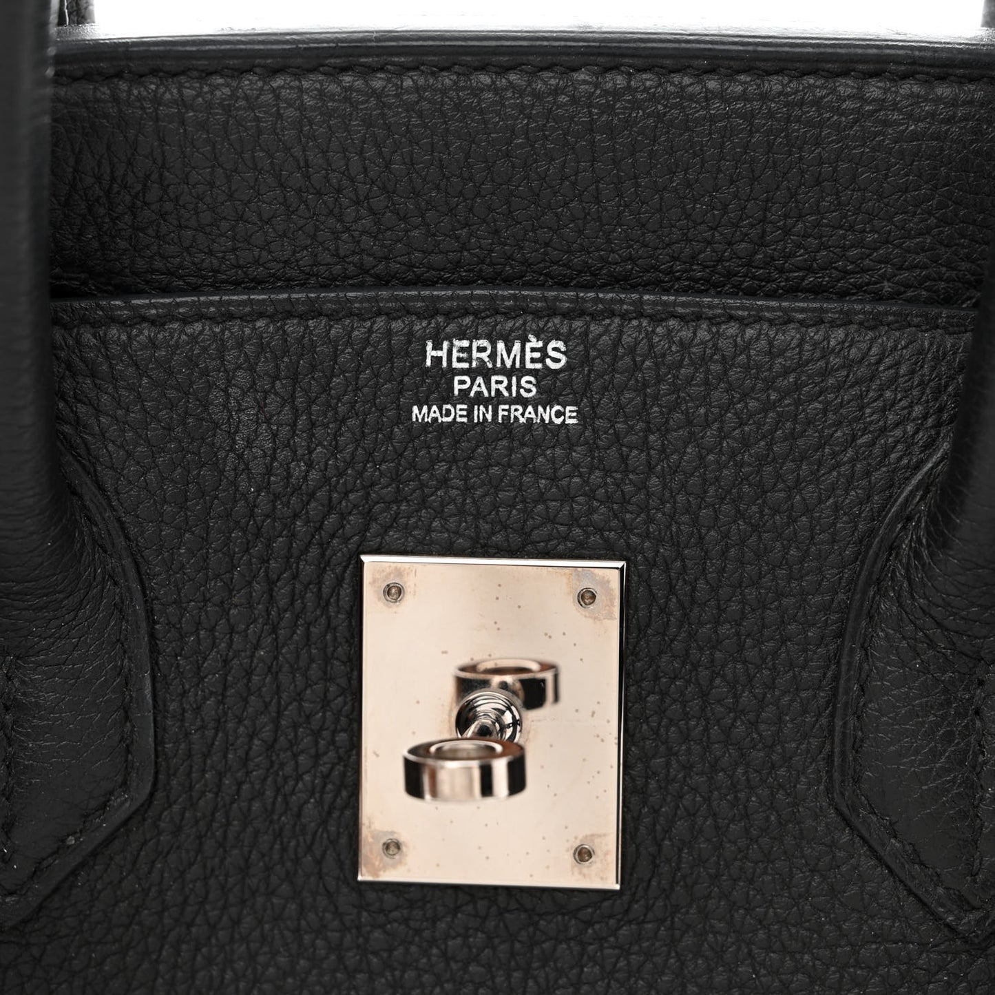Togo Birkin 30 Black