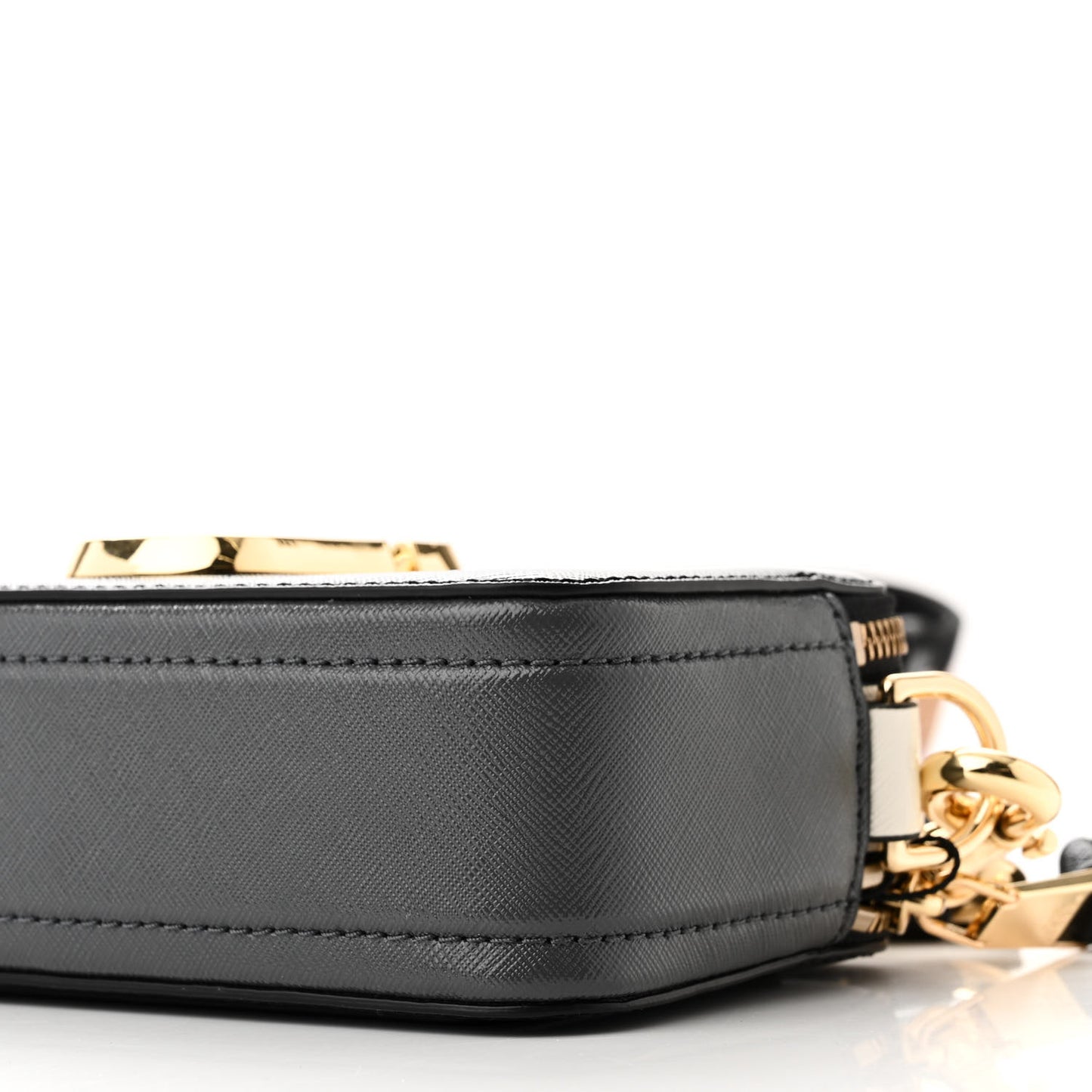 Saffiano Small Snapshot Camera Black Mulitcolor