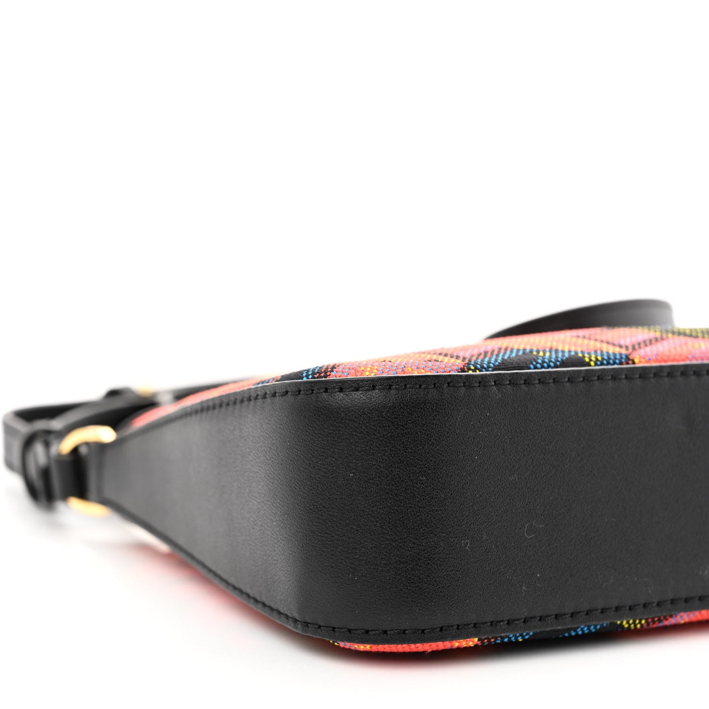 Jacquard Cubic Monogram Rockstar Shoulder Bag Multicolor