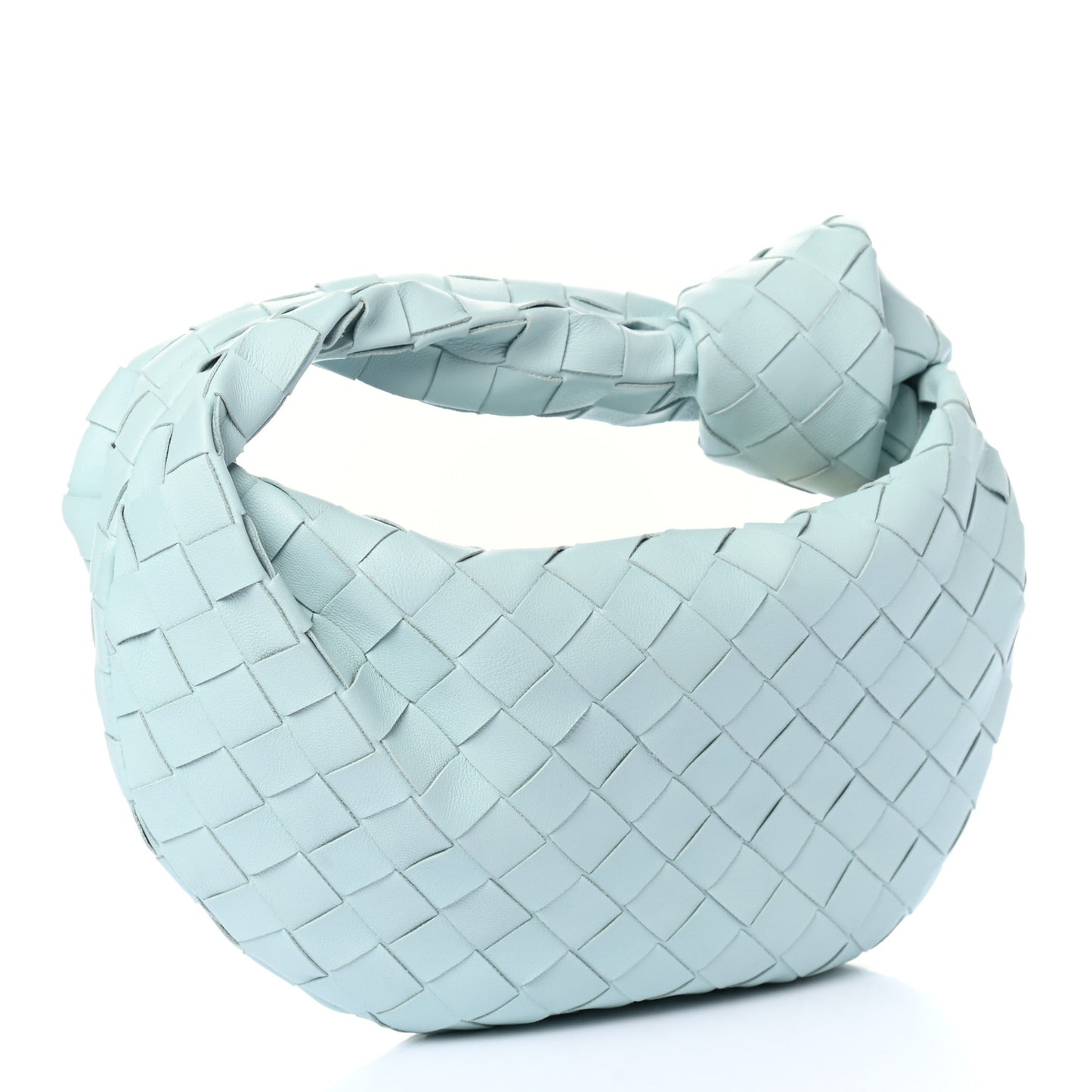 Nappa Intrecciato Mini Jodie Teal Washed