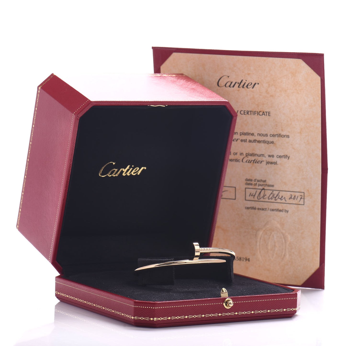 18K Yellow Gold Juste Un Clou Bracelet 18