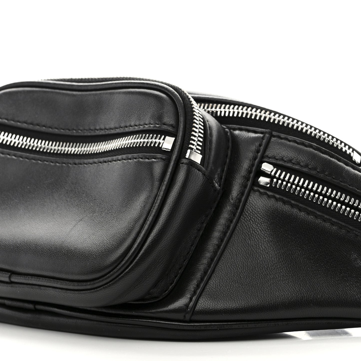 Lambskin Attica Belt Bag Black