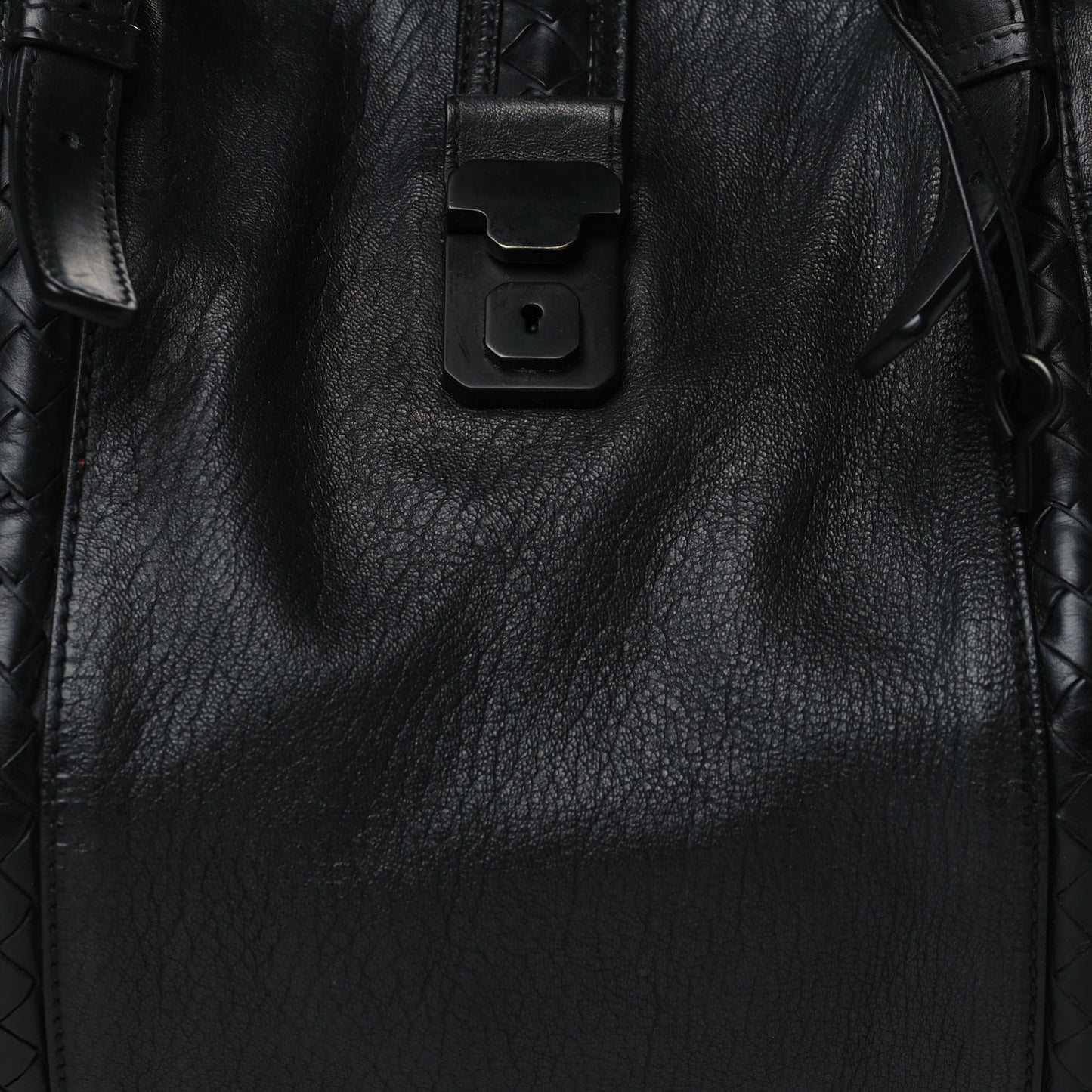 Nappa Roma Tote Black
