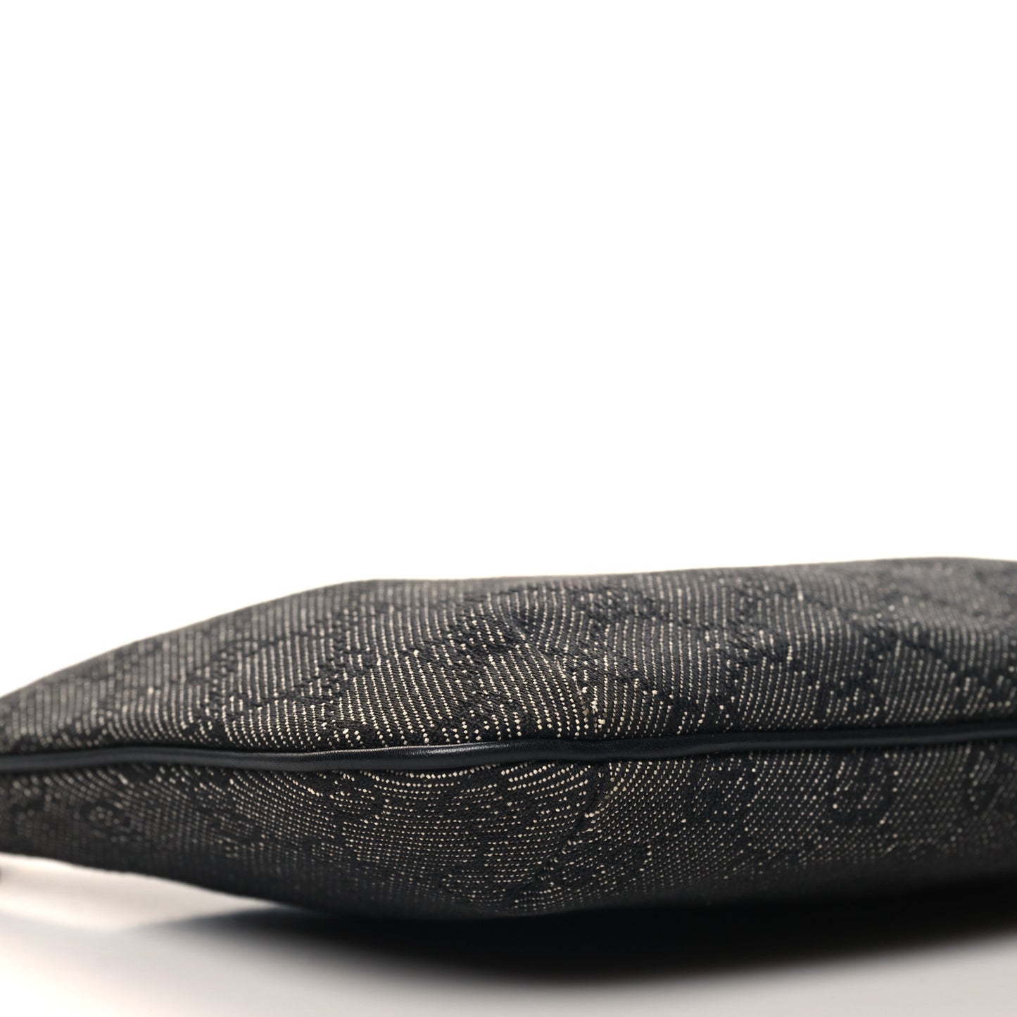 Denim Monogram Pochette Black