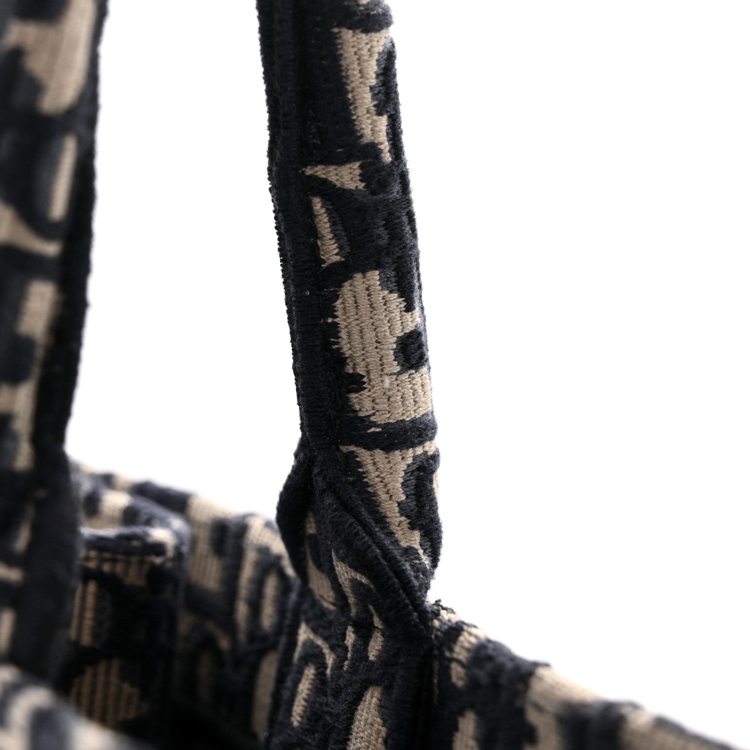 Christian Dior Oblique Large Book Tote Blue Multicolor 12 of 12