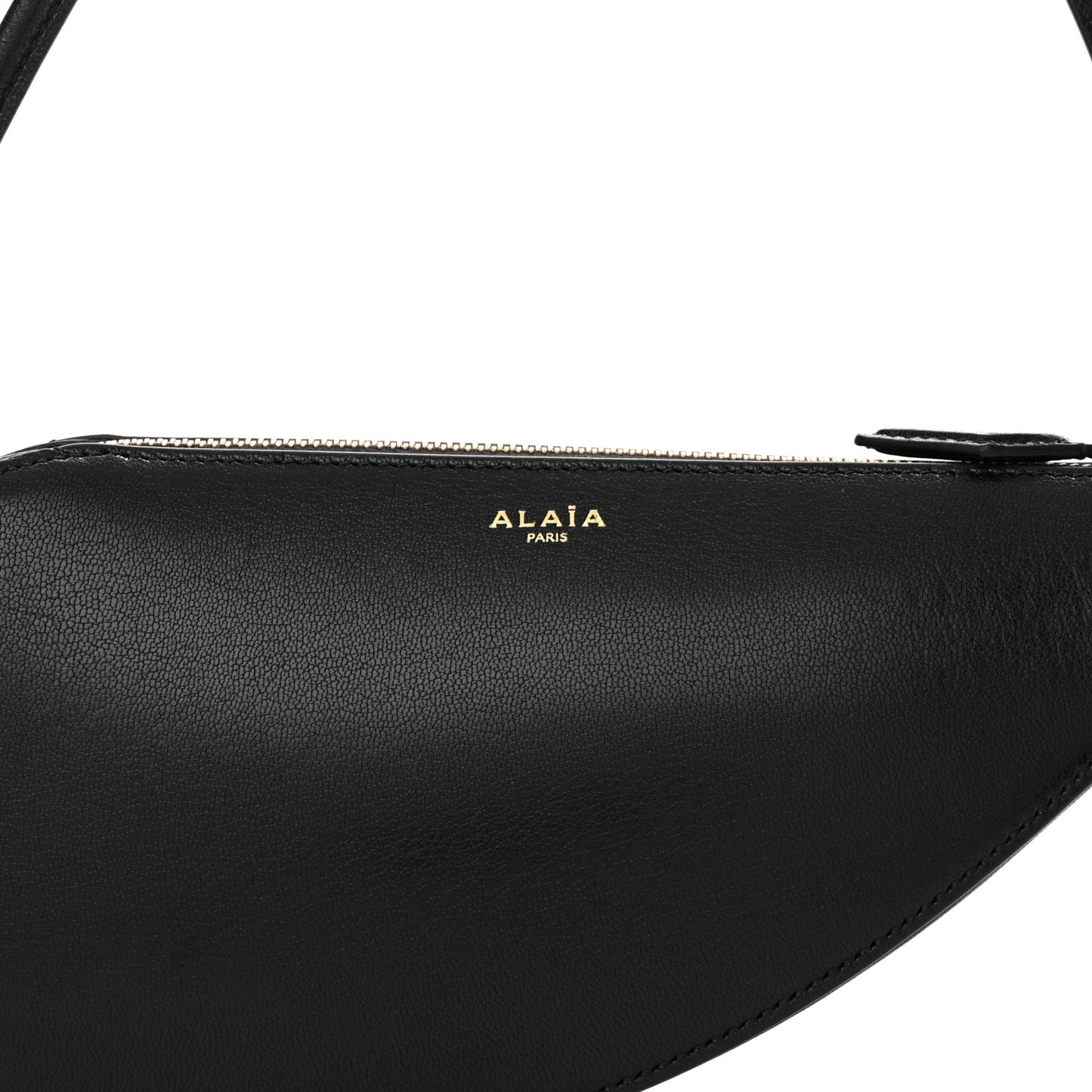 Goatskin Le Demi Coeur Bag Black