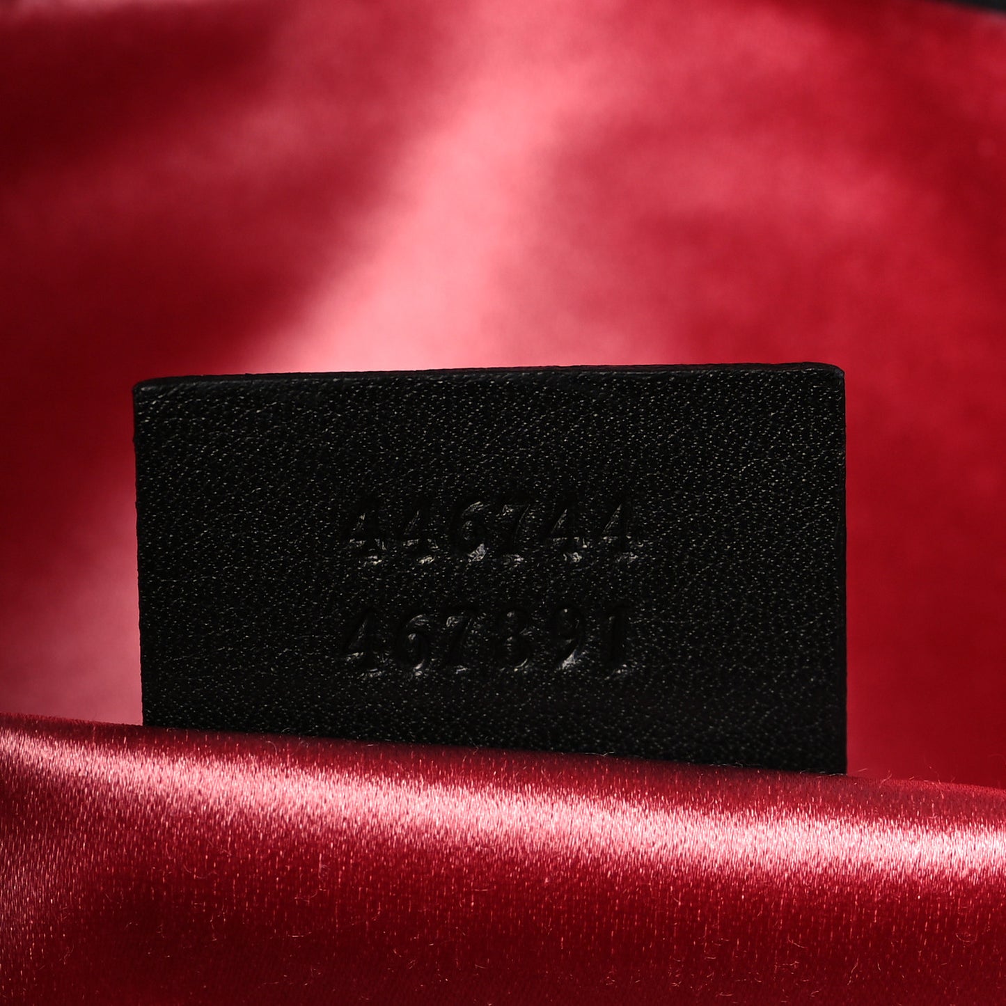 Velvet Matelasse Mini GG Marmont Shoulder Bag Black