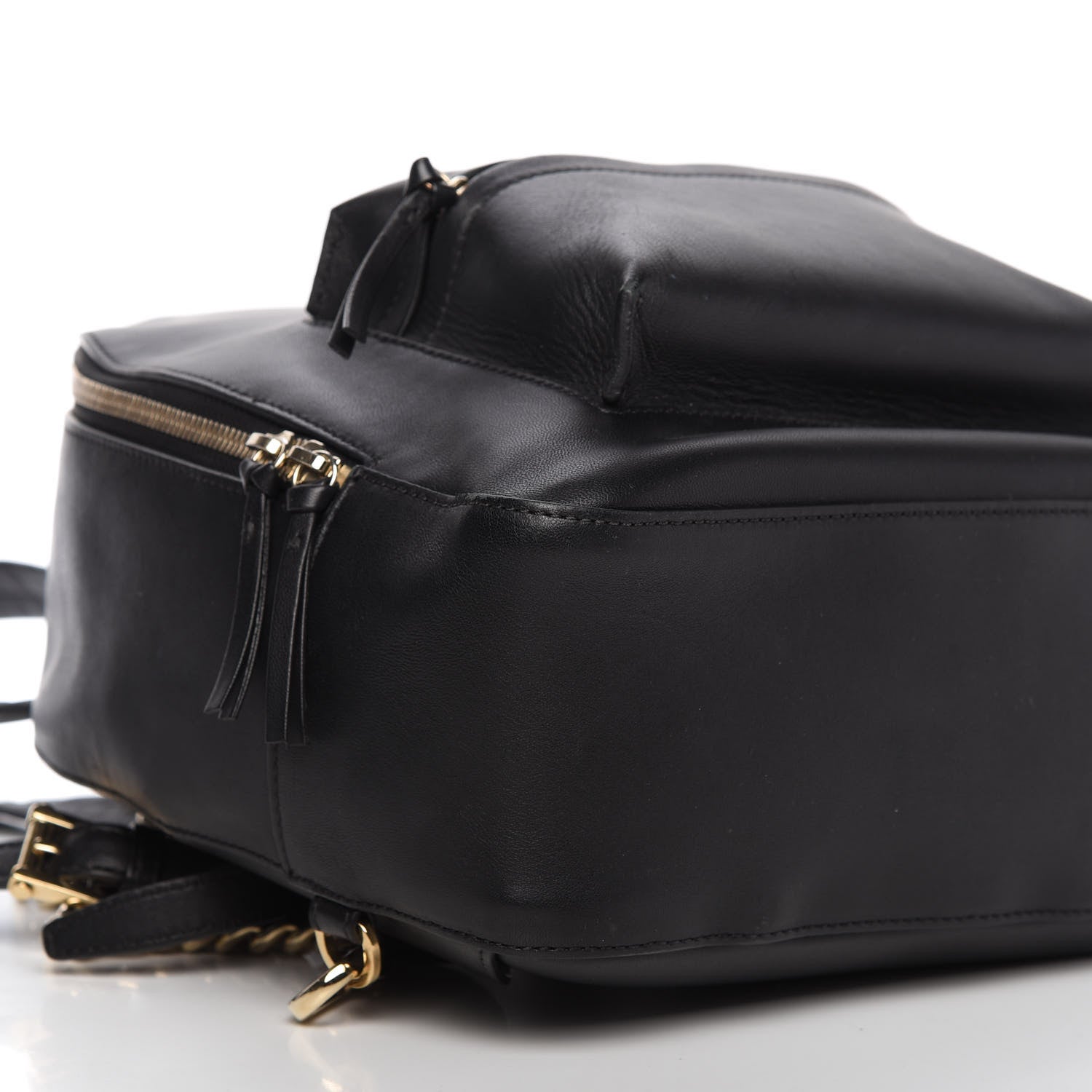 Versace Calfskin Palazzo Medusa Chain Backpack Black 7 of 10