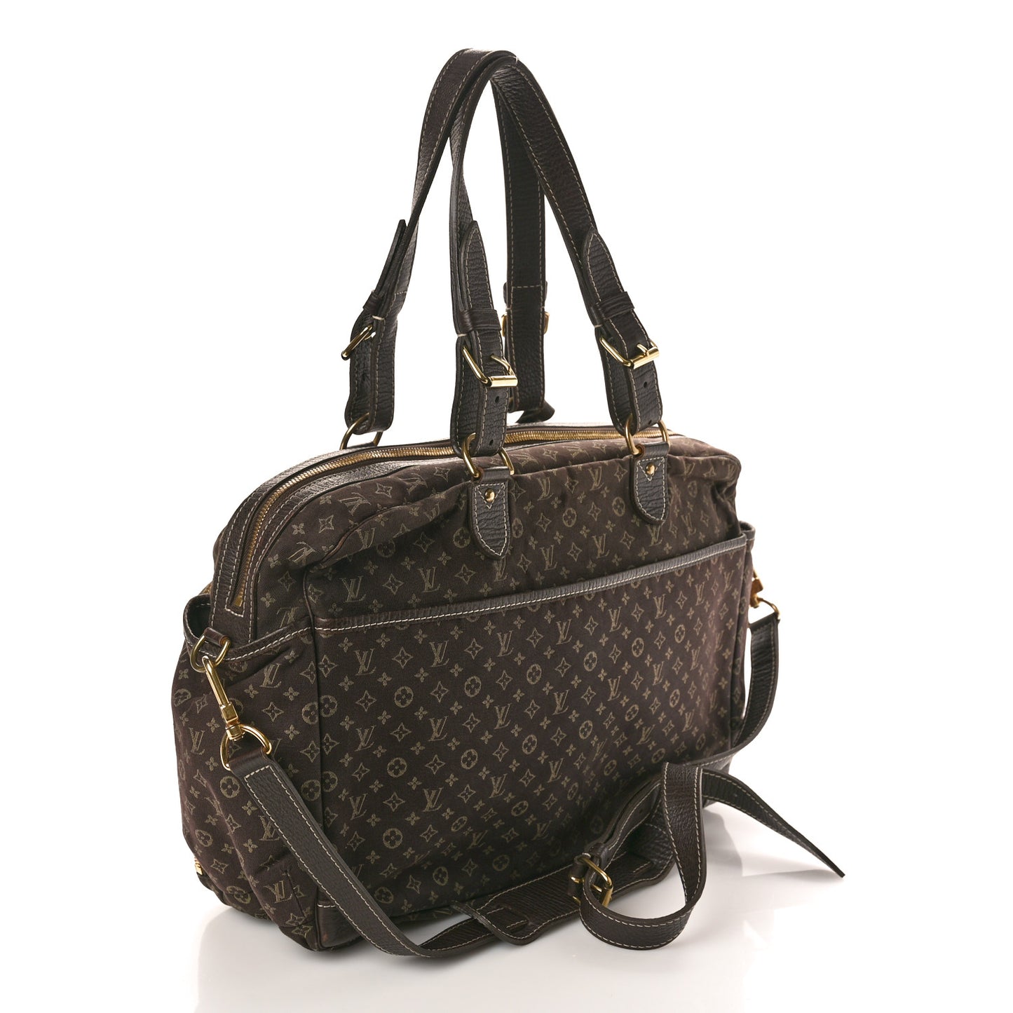LOUIS VUITTON Mini Lin Sac a Langer Diaper Bag Ebene