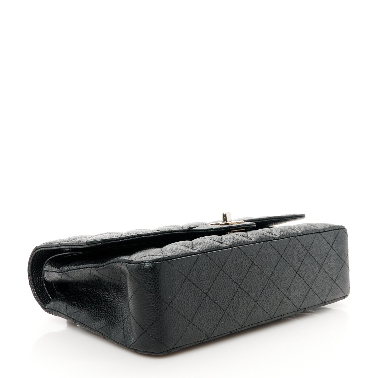 Chanel Caviar Quilted Medium Double Flap Black 4 of 11