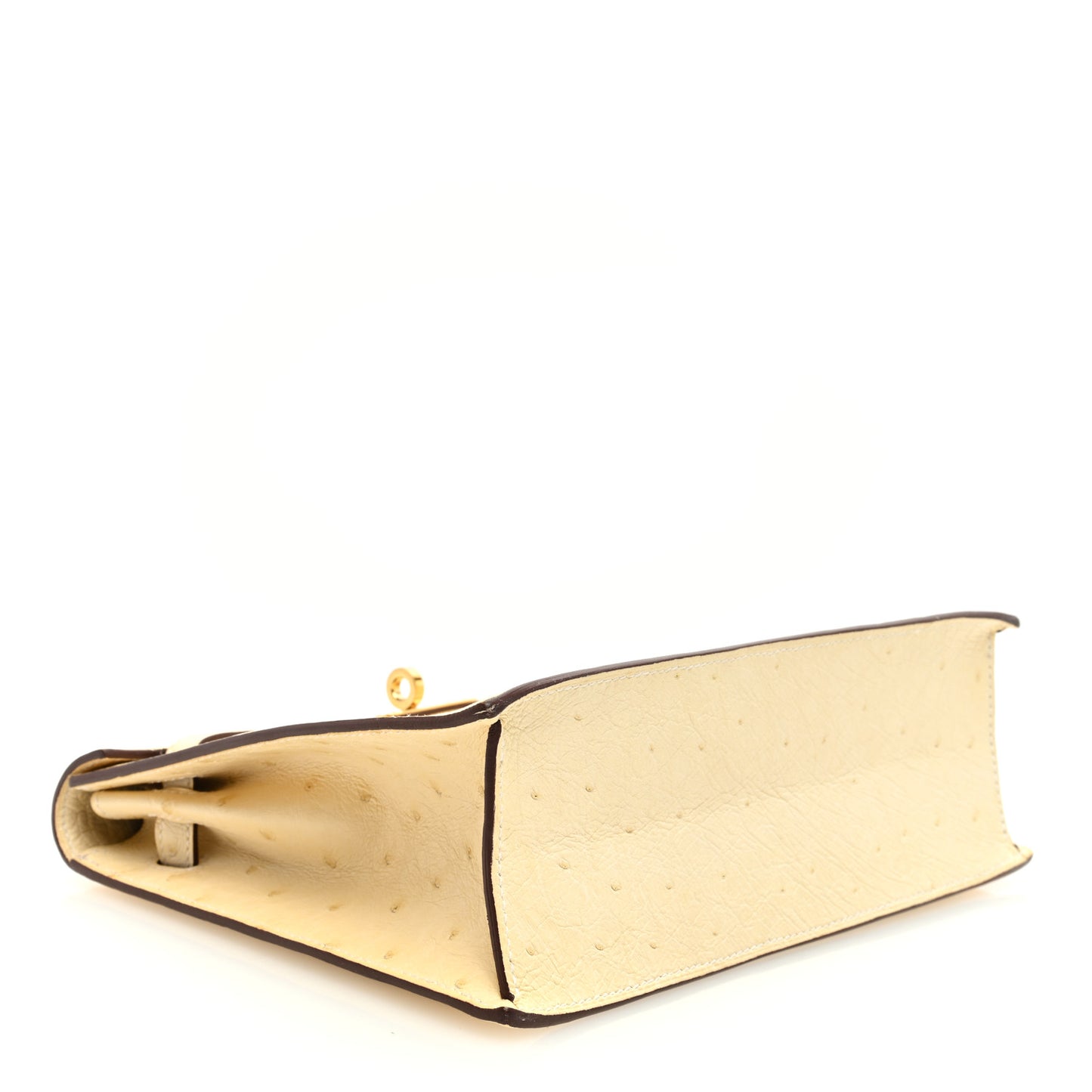 Ostrich Kelly Danse II Belt Bag Nata