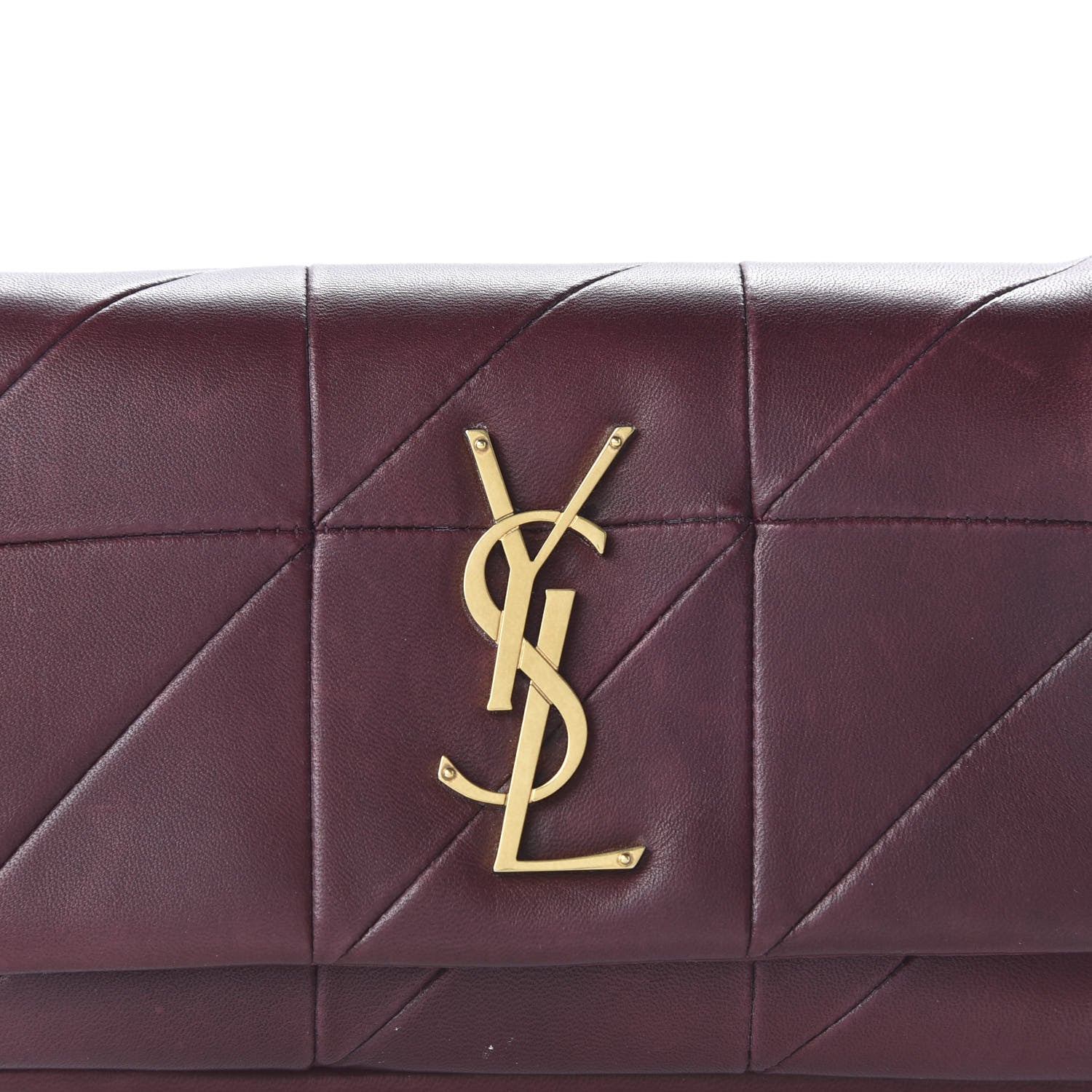 Saint Laurent Lambskin Monogram Jamie Belt Bag Red 9 of 9