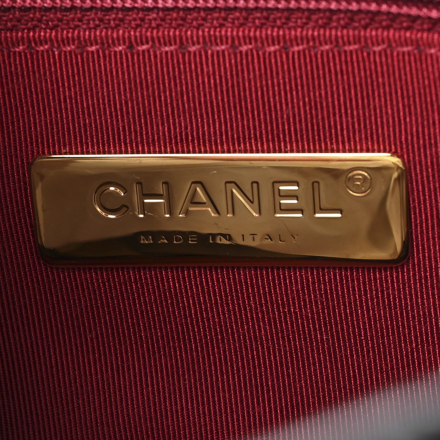 Lambskin Quilted Medium Chanel 19 Flap Black