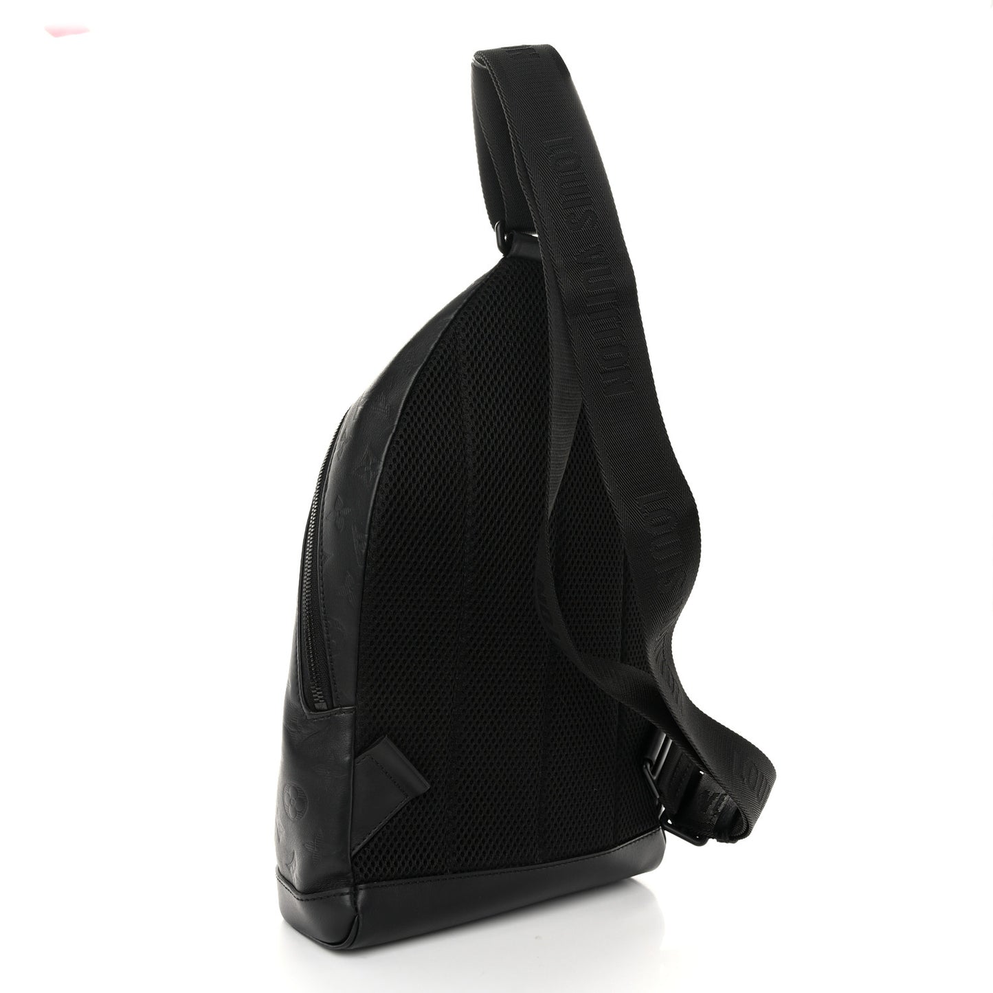 Monogram Shadow Racer Slingbag Black