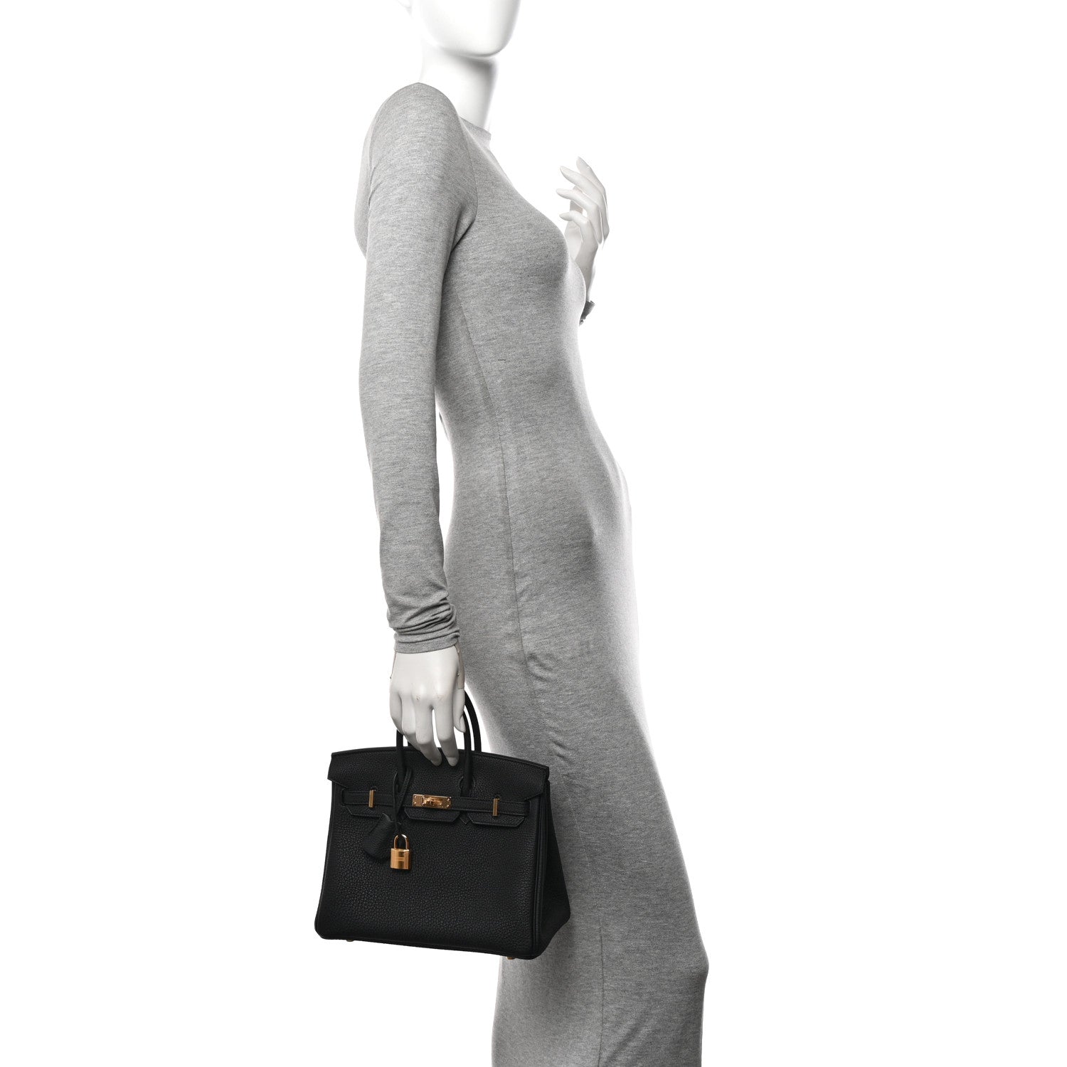 Hermes Togo Birkin 25 Black 2 of 11