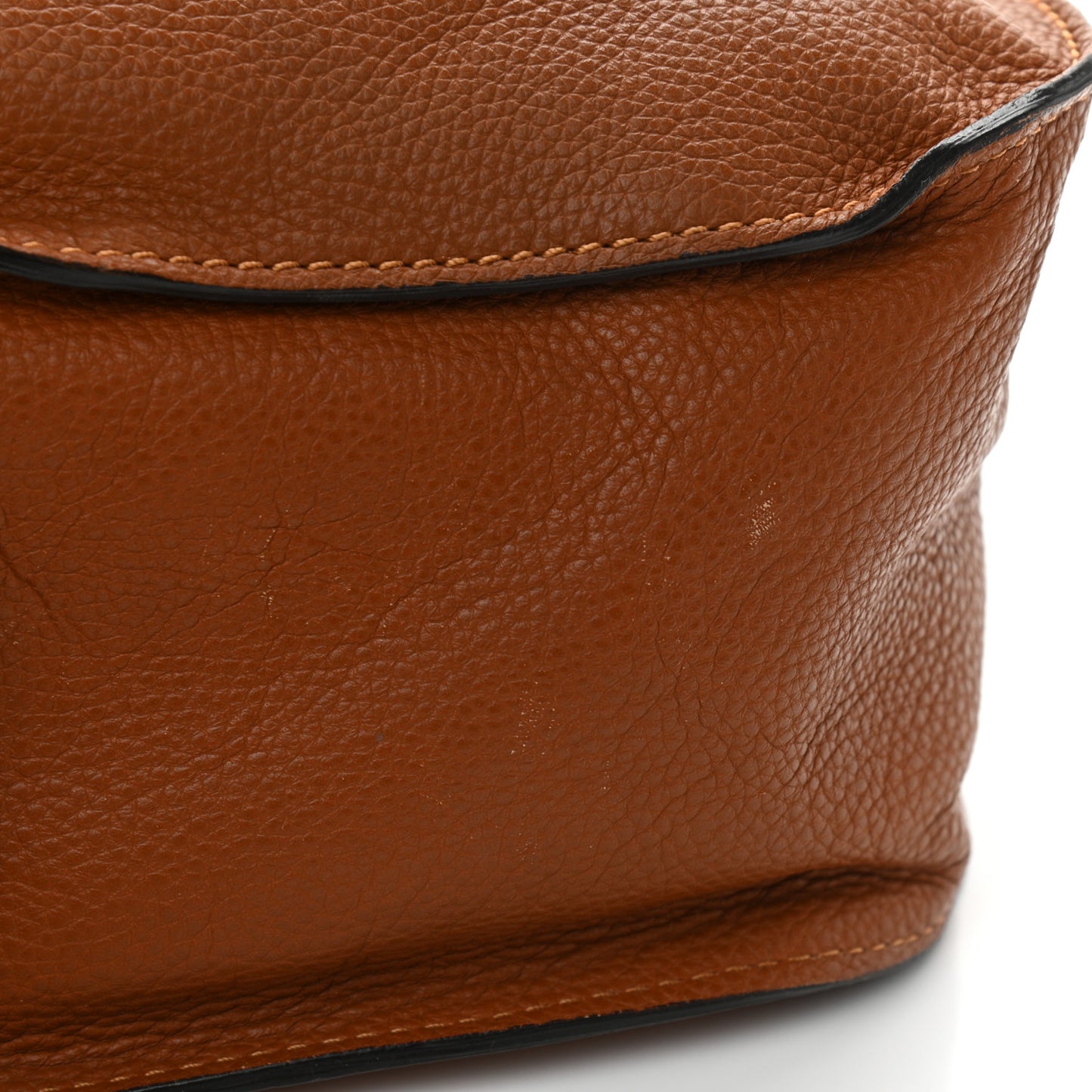 Calfskin Medium Marcie Satchel Tan