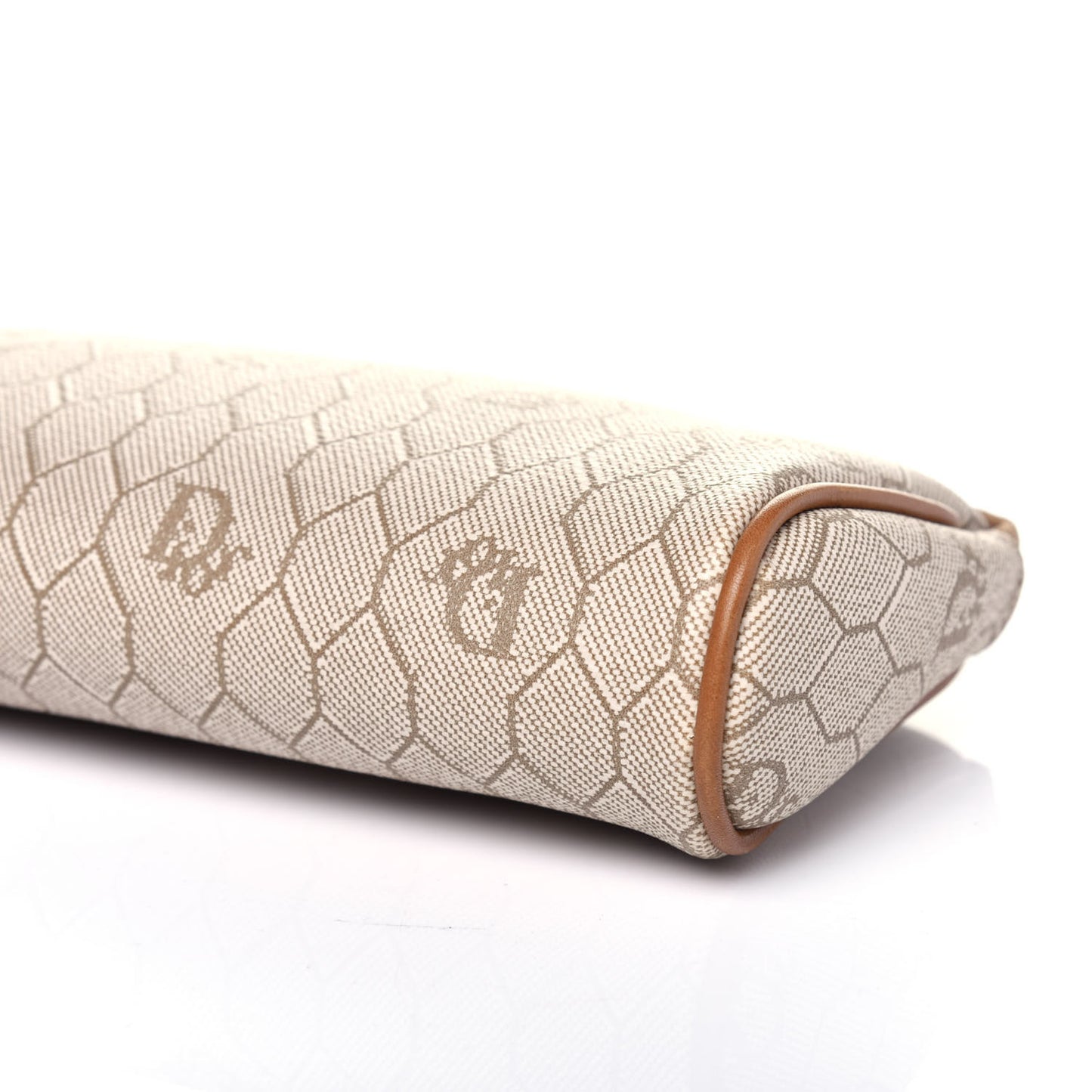 Honeycomb Cosmetic Case Brown